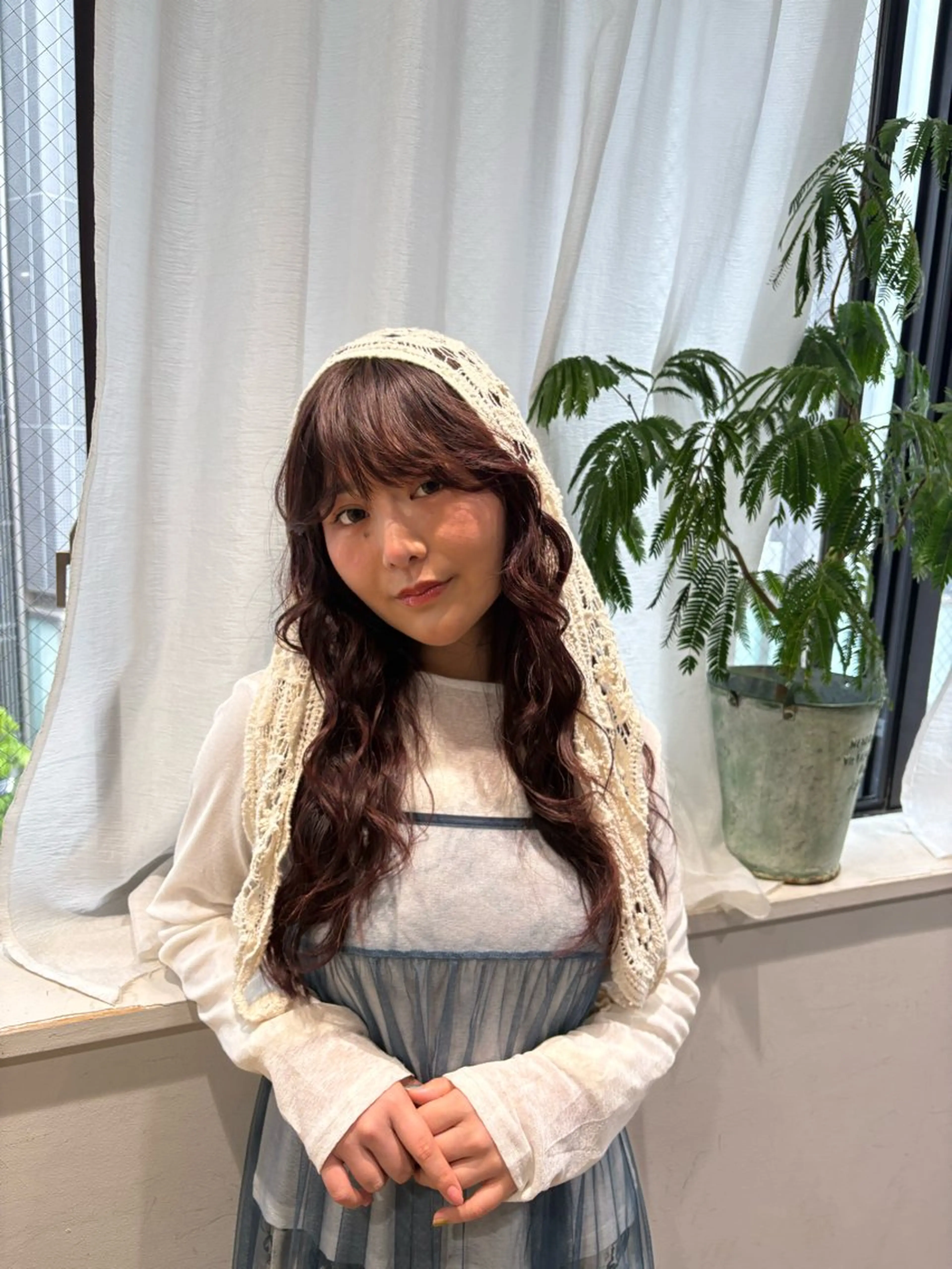 ロング パーマ ☀️個性派/横浜パ ーマ/暖色/ミミのヘアスタイル