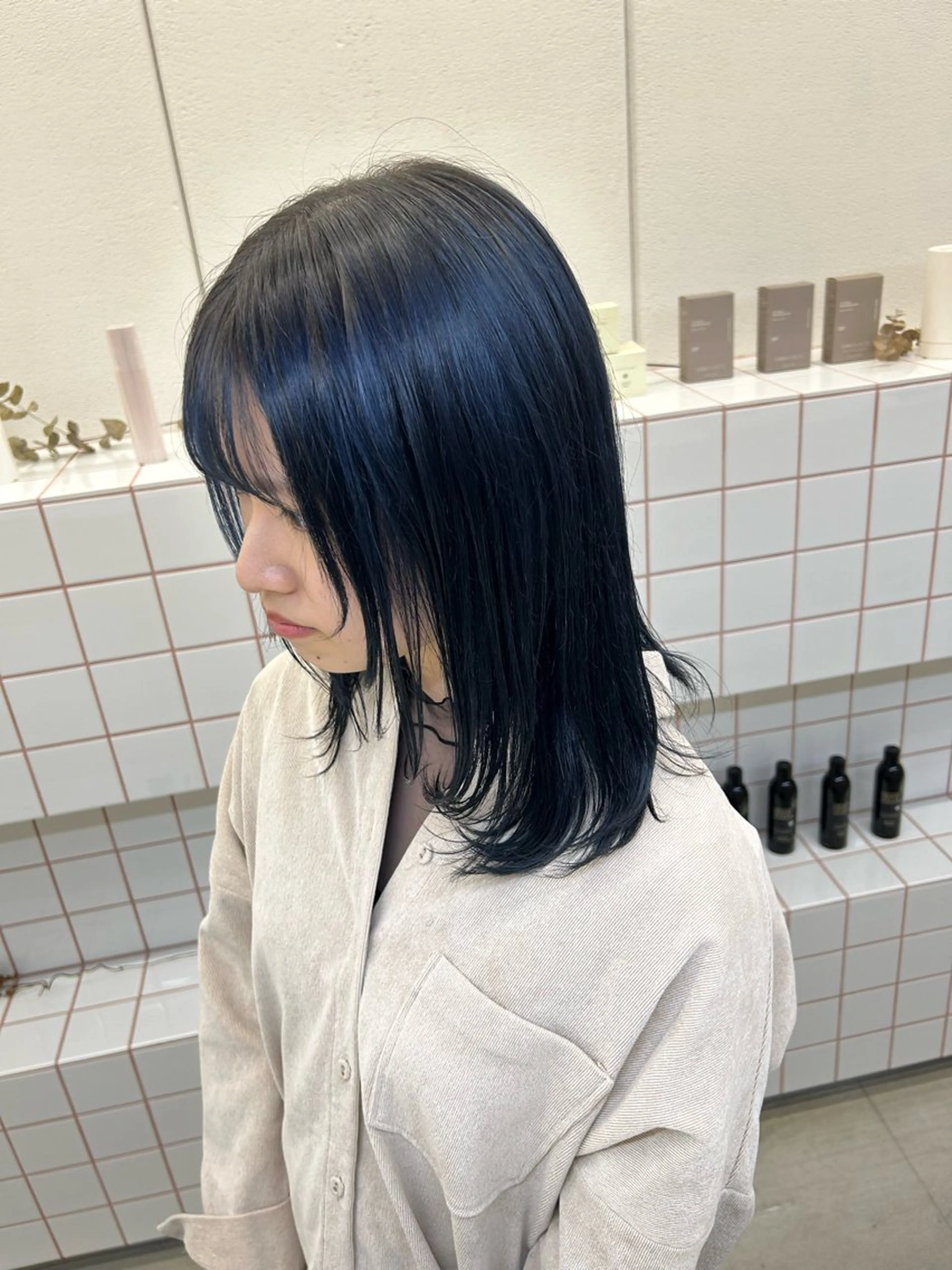 セミロング 名古屋/久屋大通 /不破新のヘアスタイル