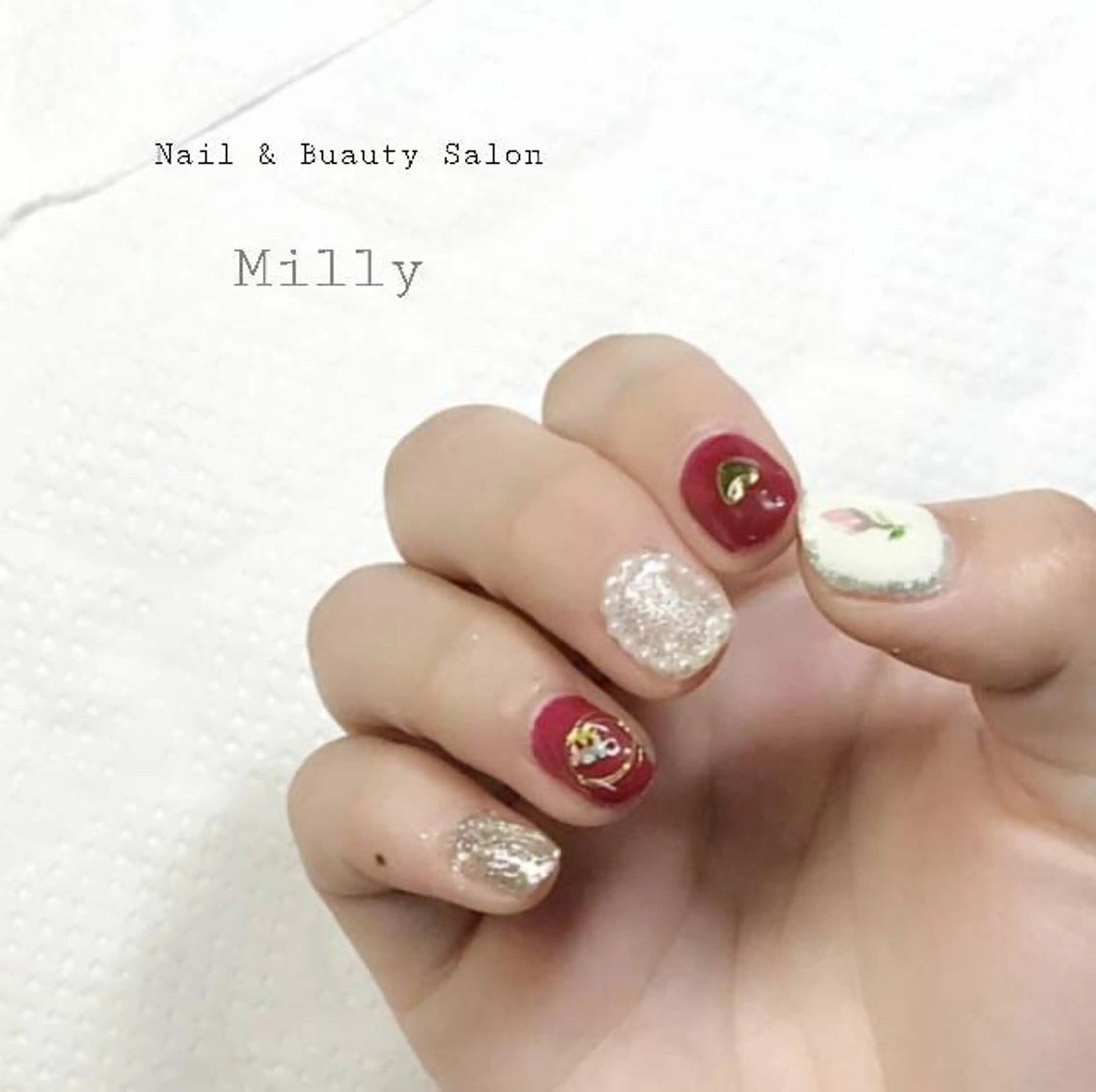 ネイル 持ち込み milly nail （予約担当)のネイルデザイン