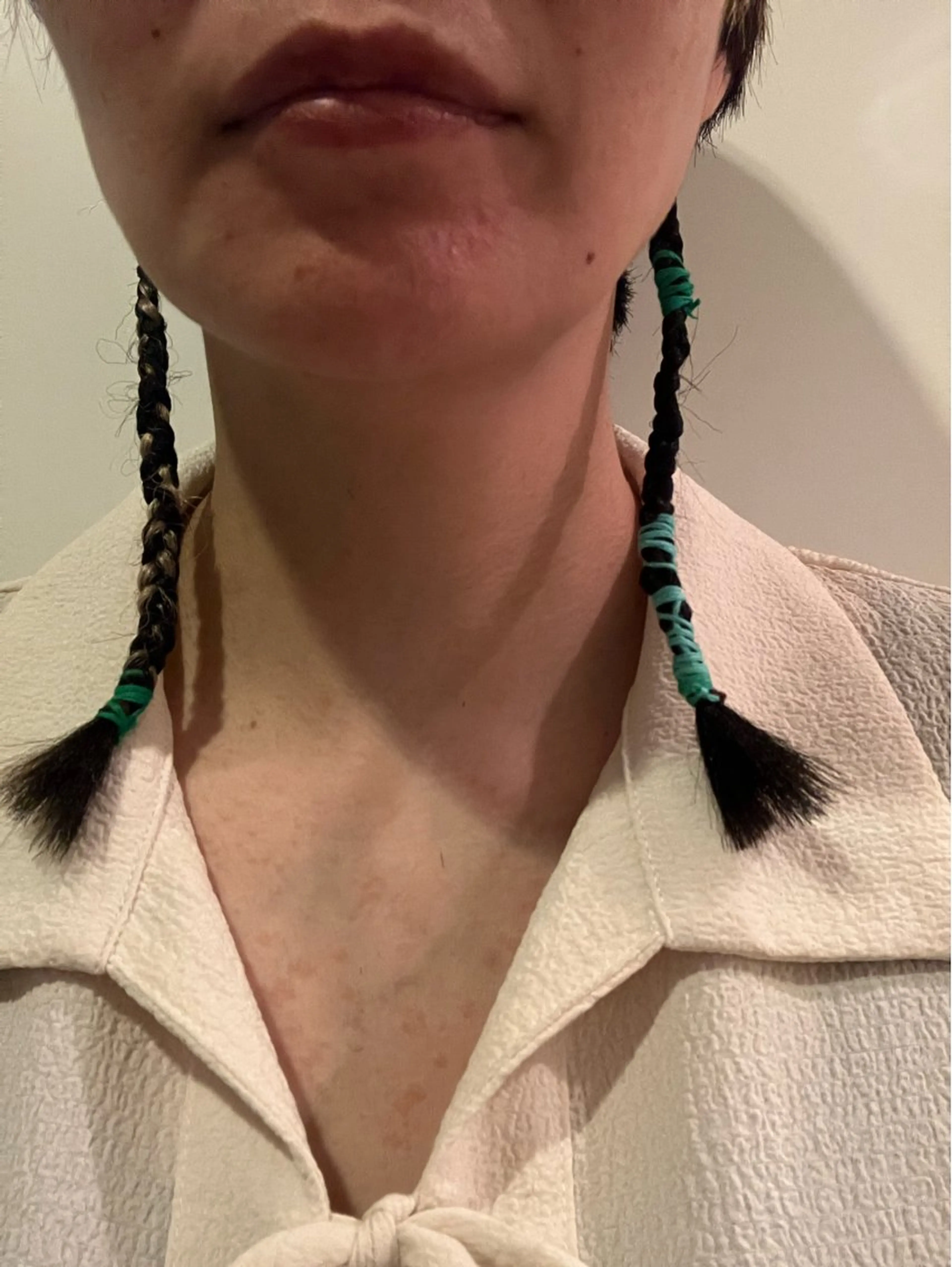 ショート 韓国エクステ／羽エク ダブルスキル💛のヘアスタイル