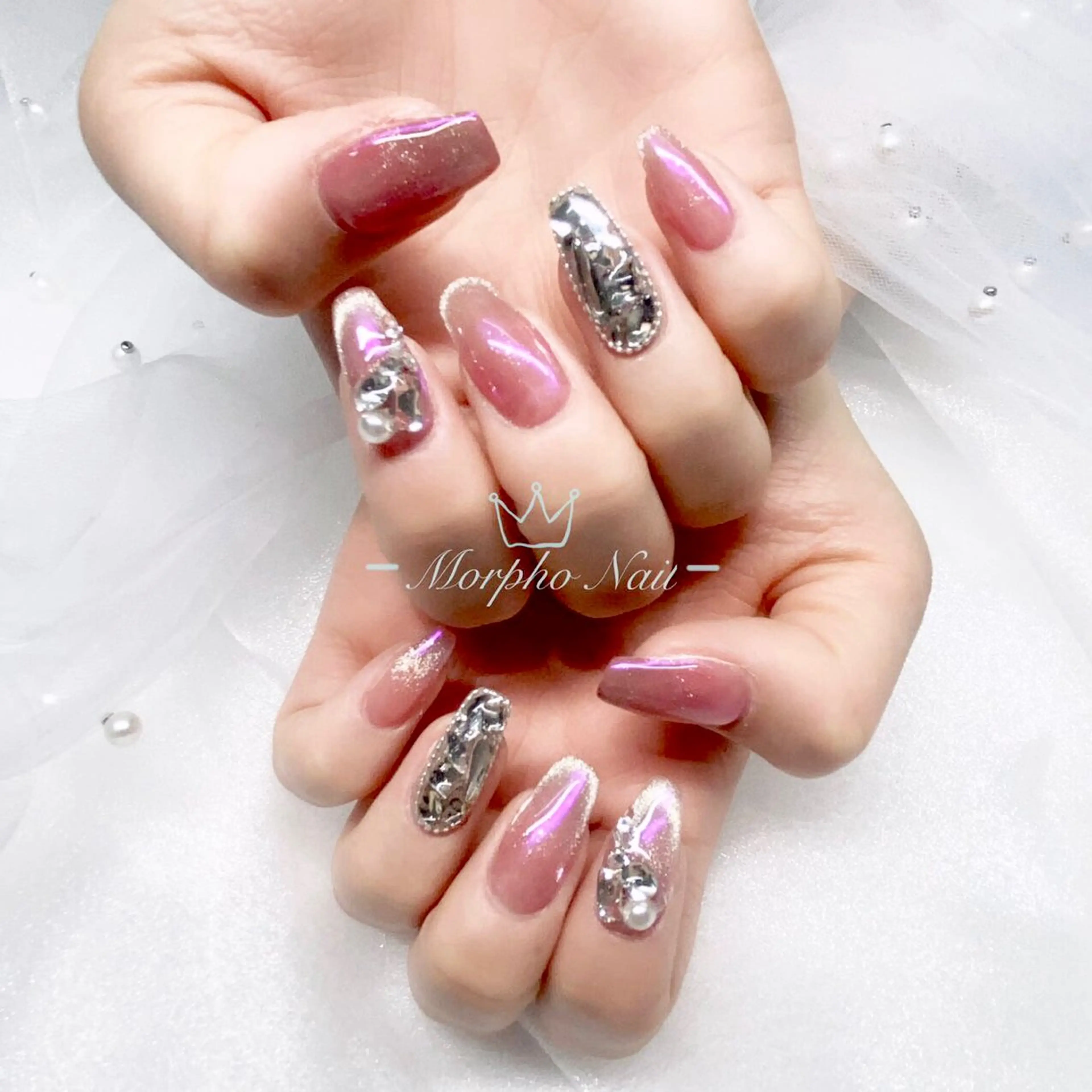ネイル ハンドネイル Morpho nailのネイルデザイン