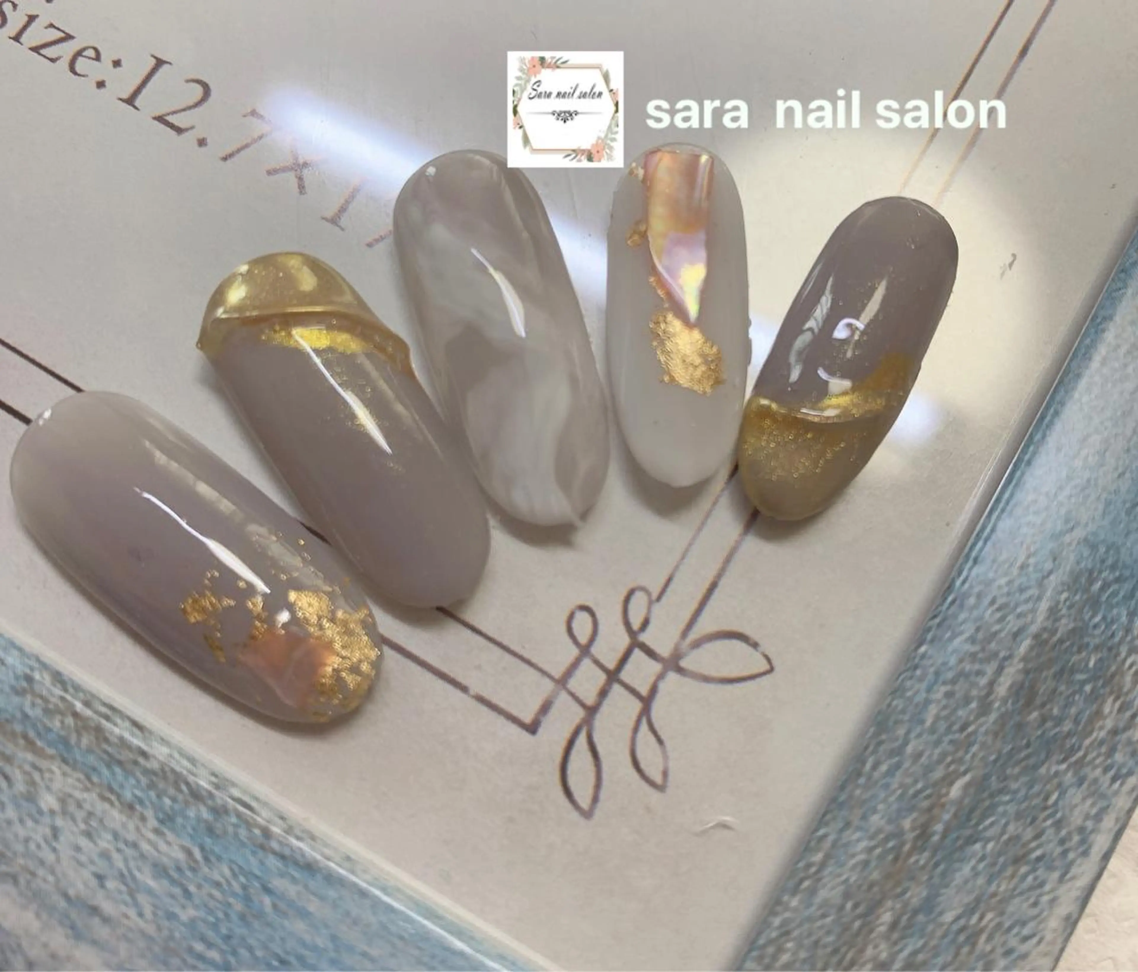 ネイル 小岩 Saraのネイルデザイン