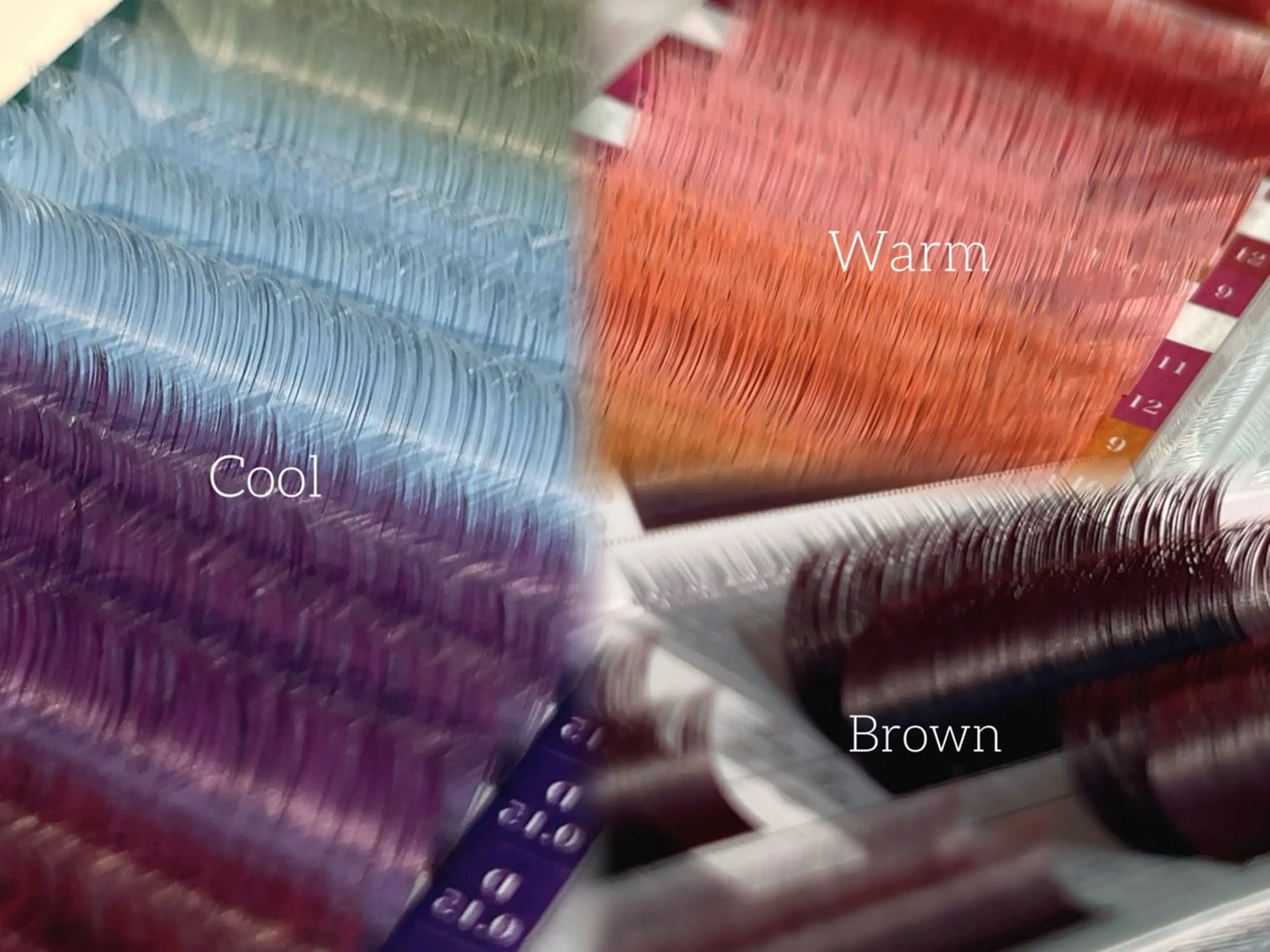 マツエク・マツパ バインドロック カラーマツエク フラットラッシュ CERRONE eyelash岩村のマツエク・マツパデザイン