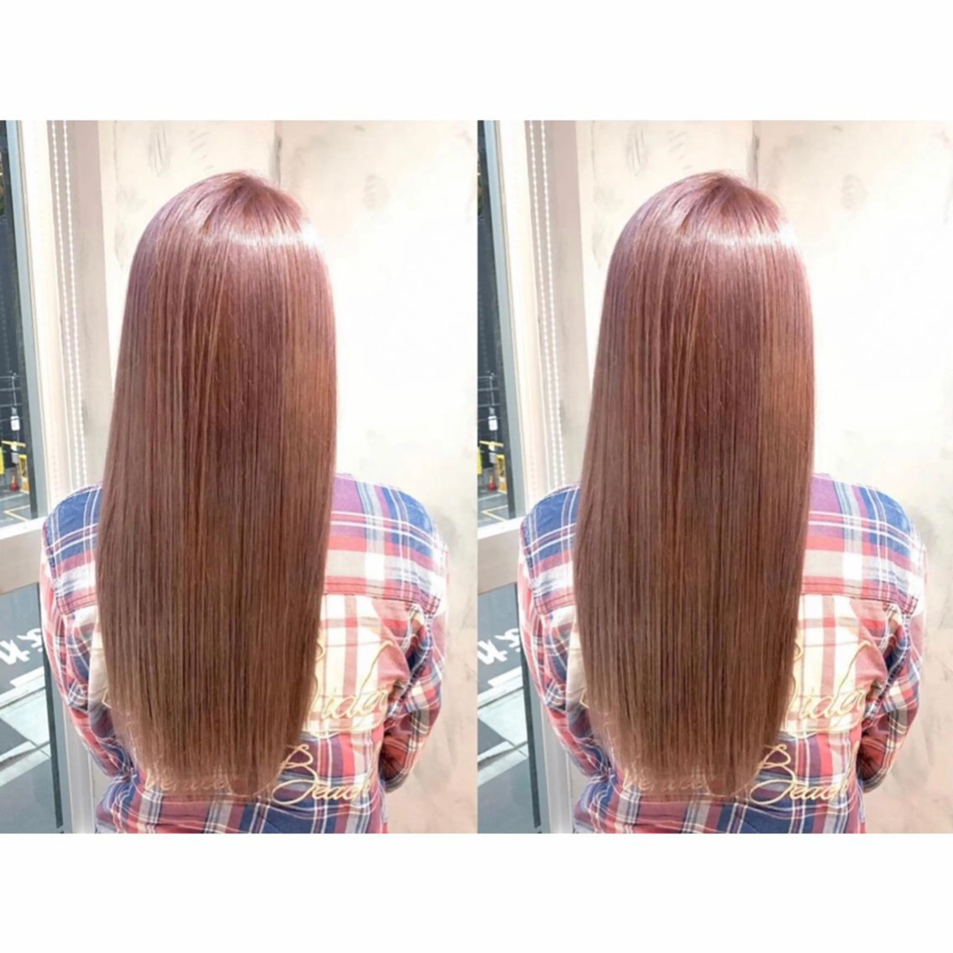 ロング カット ヘアカラー トリートメント GRANDE アオキのヘアスタイル