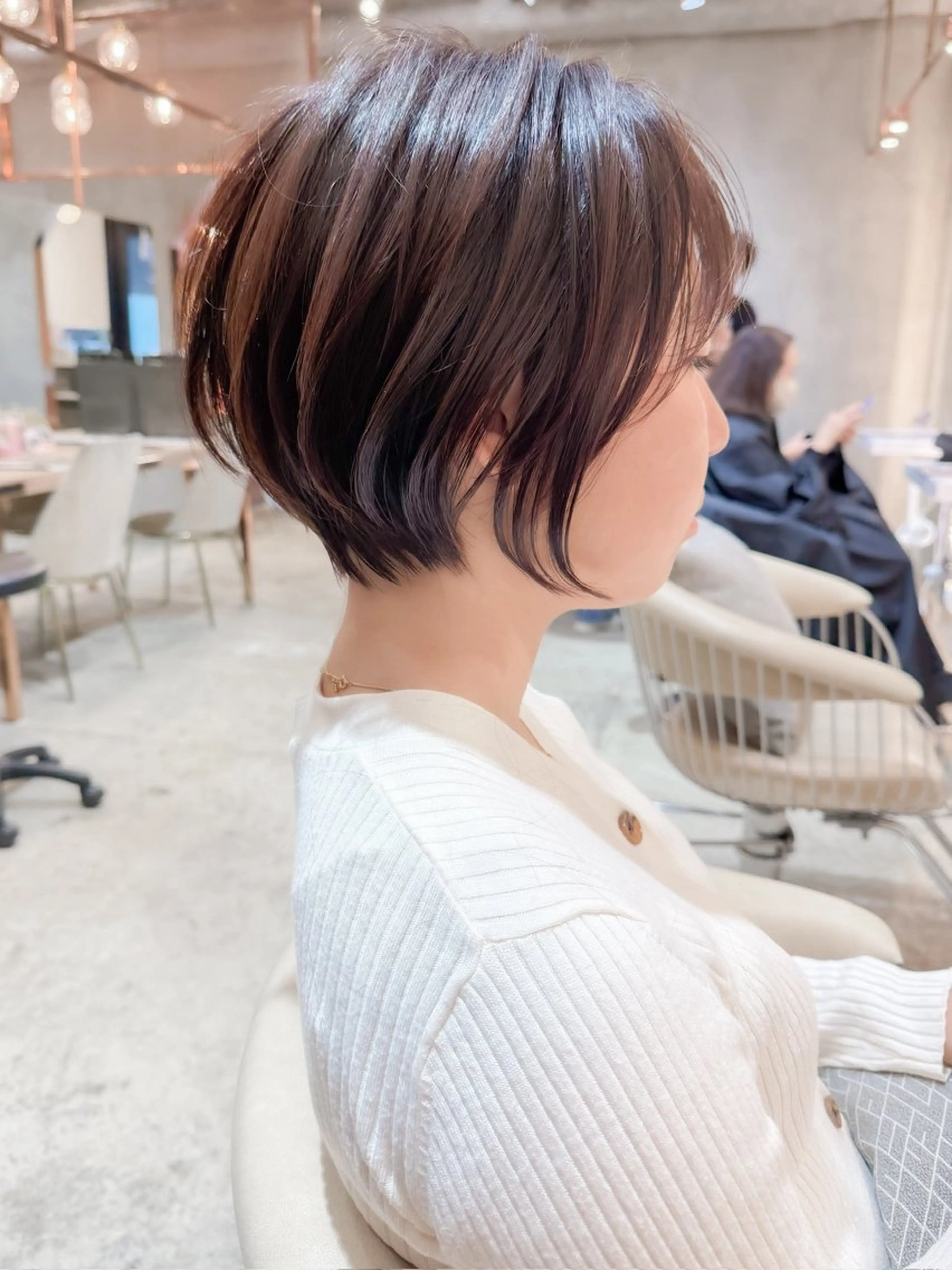 ショート カラー カット ヘアカラー トリートメント ボブ/ショート/ 縮毛矯正⚜️工藤昴のヘアスタイル