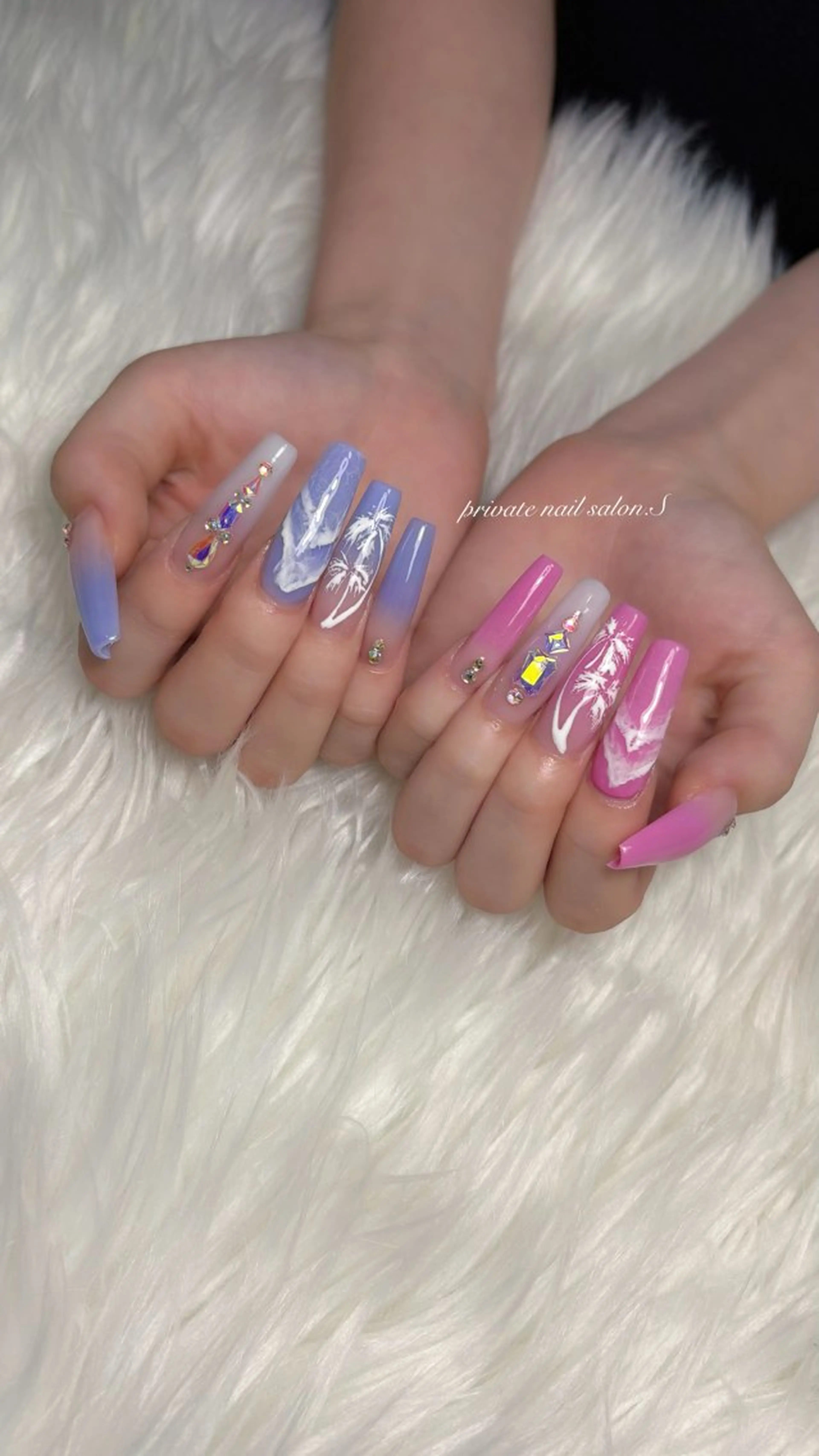 ネイル ジェルネイル スカルプネイル ハンドネイル 関山 志乃のネイルデザイン