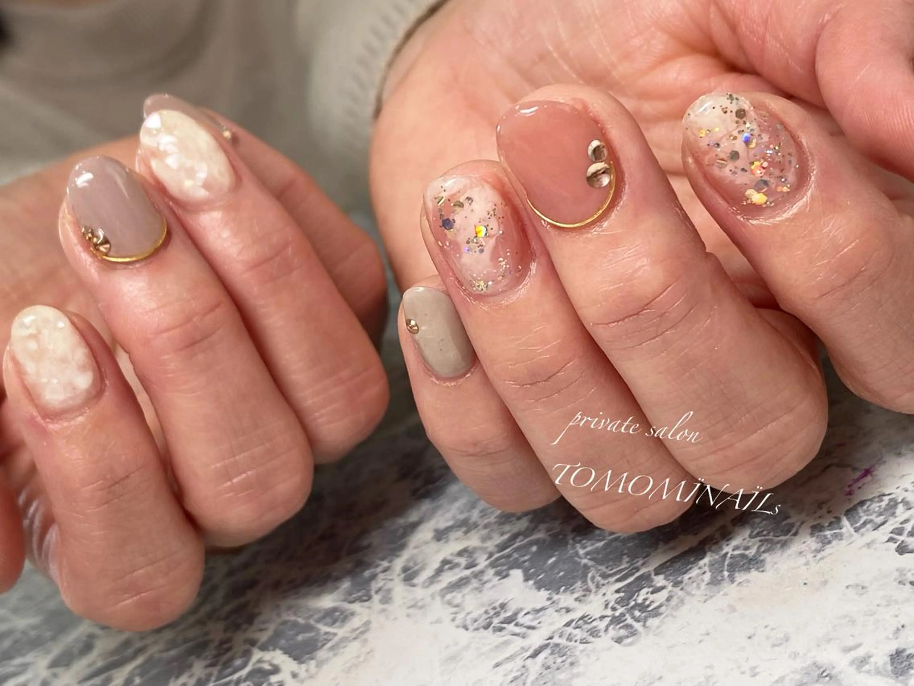ネイル private salon TOMOMINAILs所属・TOMOMI NAILsのネイルデザイン
