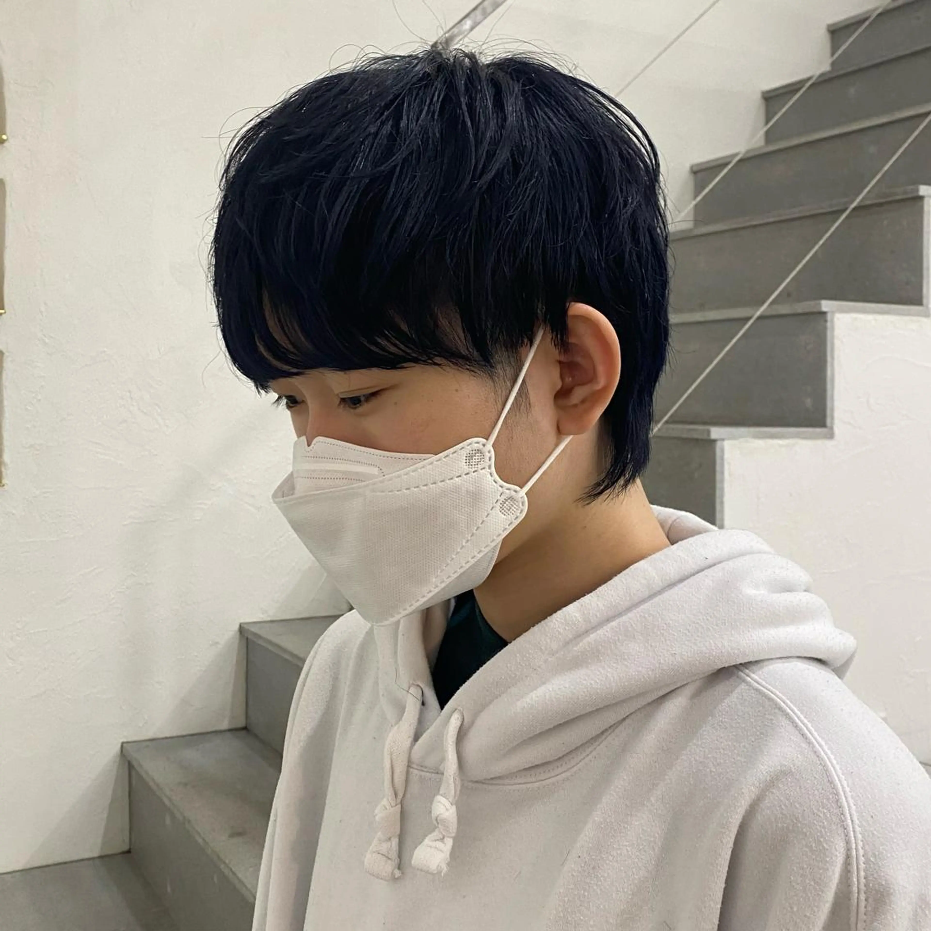 ショート カラー メンズ 髪質改善 イオリのヘアスタイル