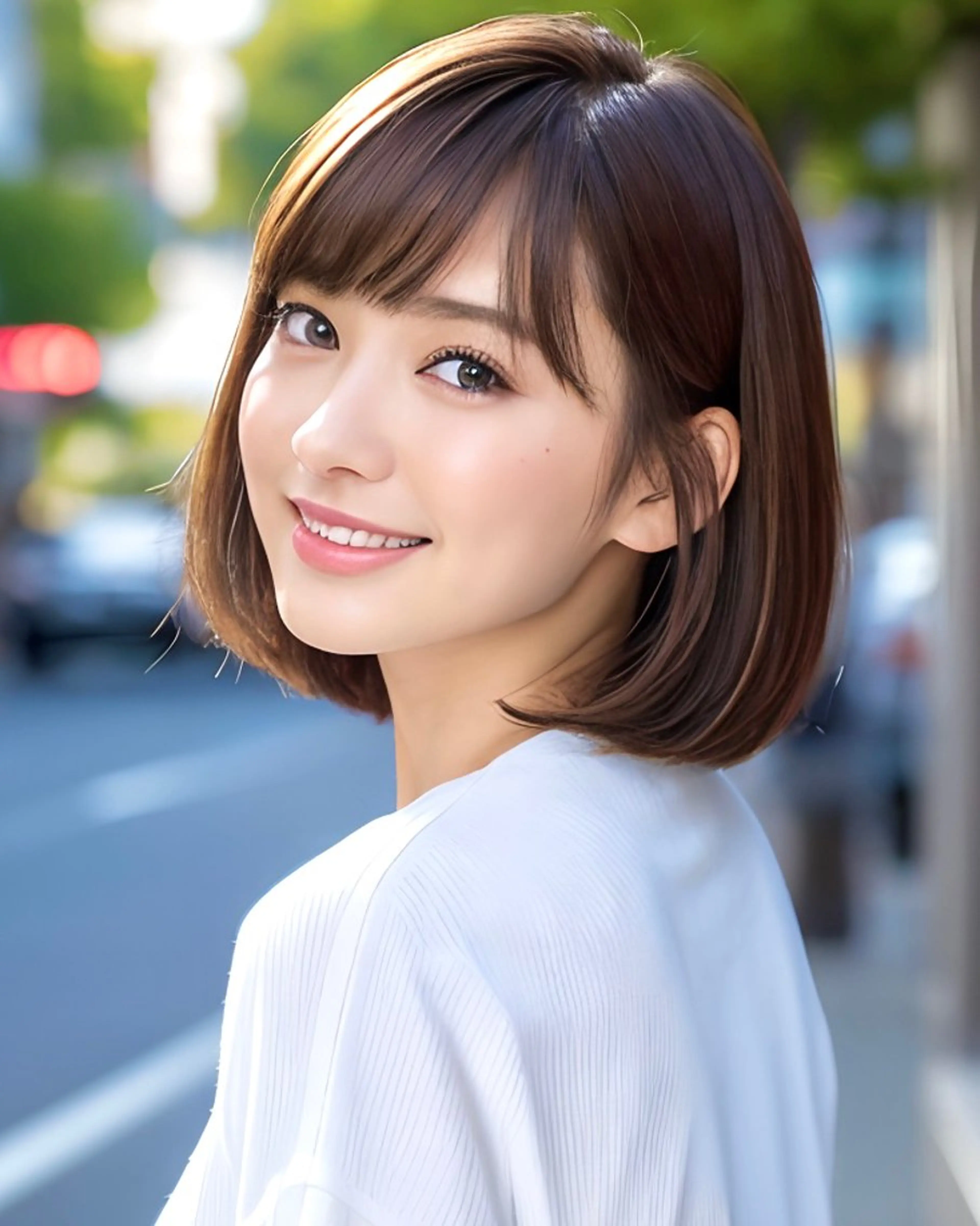 ショート カット ヘアカラー トリートメント 市原 大翼のヘアスタイル