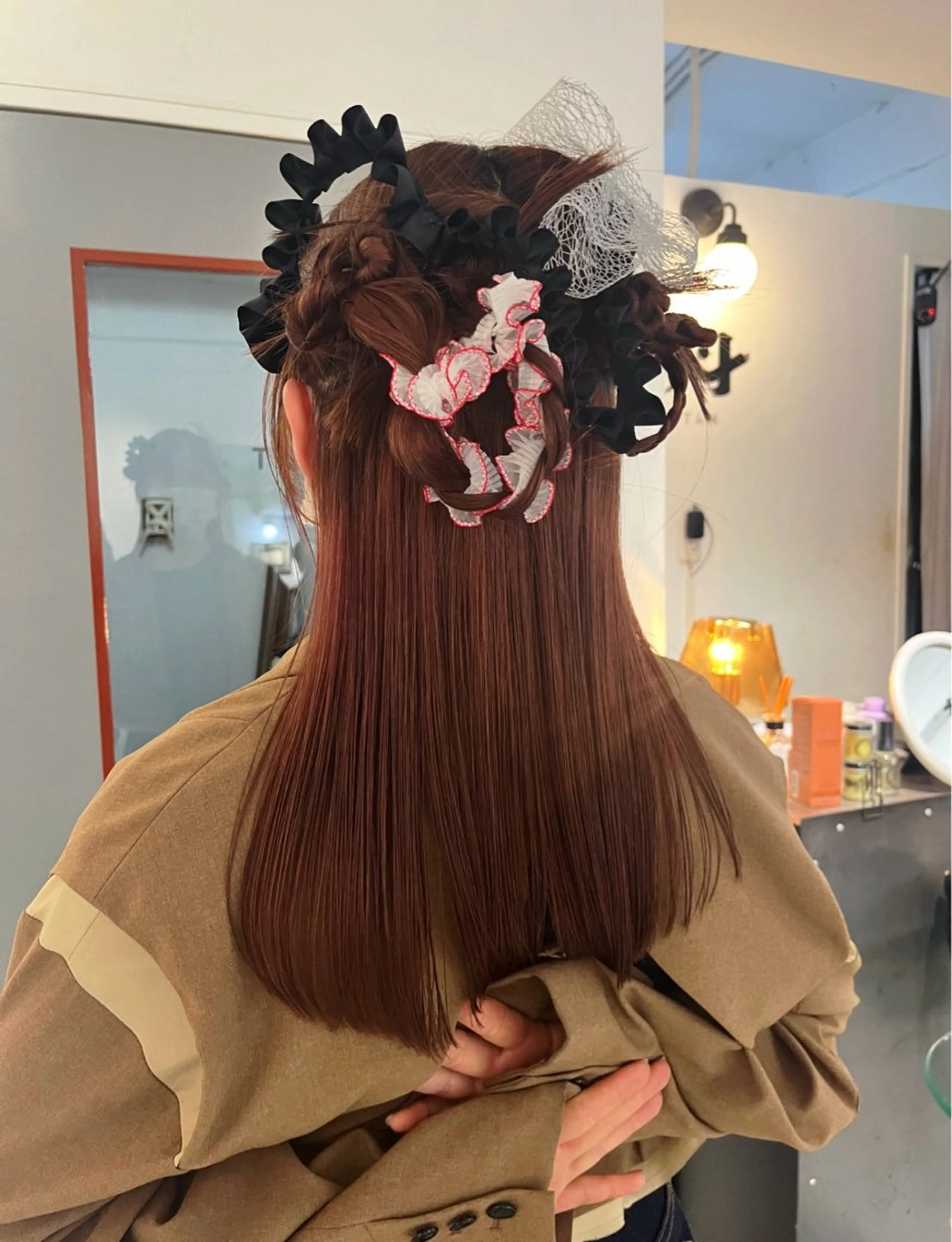 【３日前までのご予約限定🍃】パーティー／結婚式／卒業式ヘアセットの写真