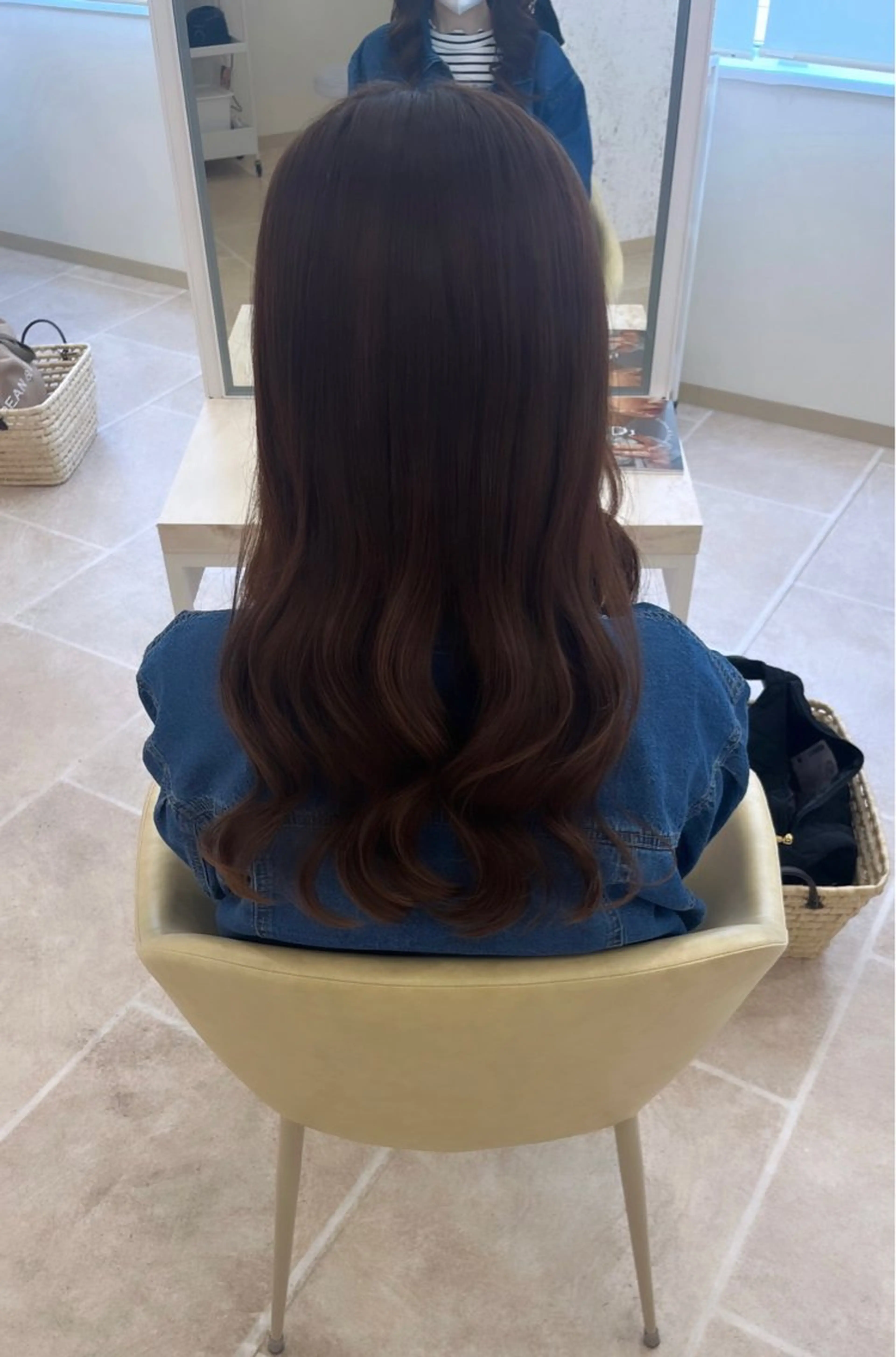 ロング ヨシンモリ 韓国風ヘア Ayaka まつパモデル募集のマツエク・マツパデザイン