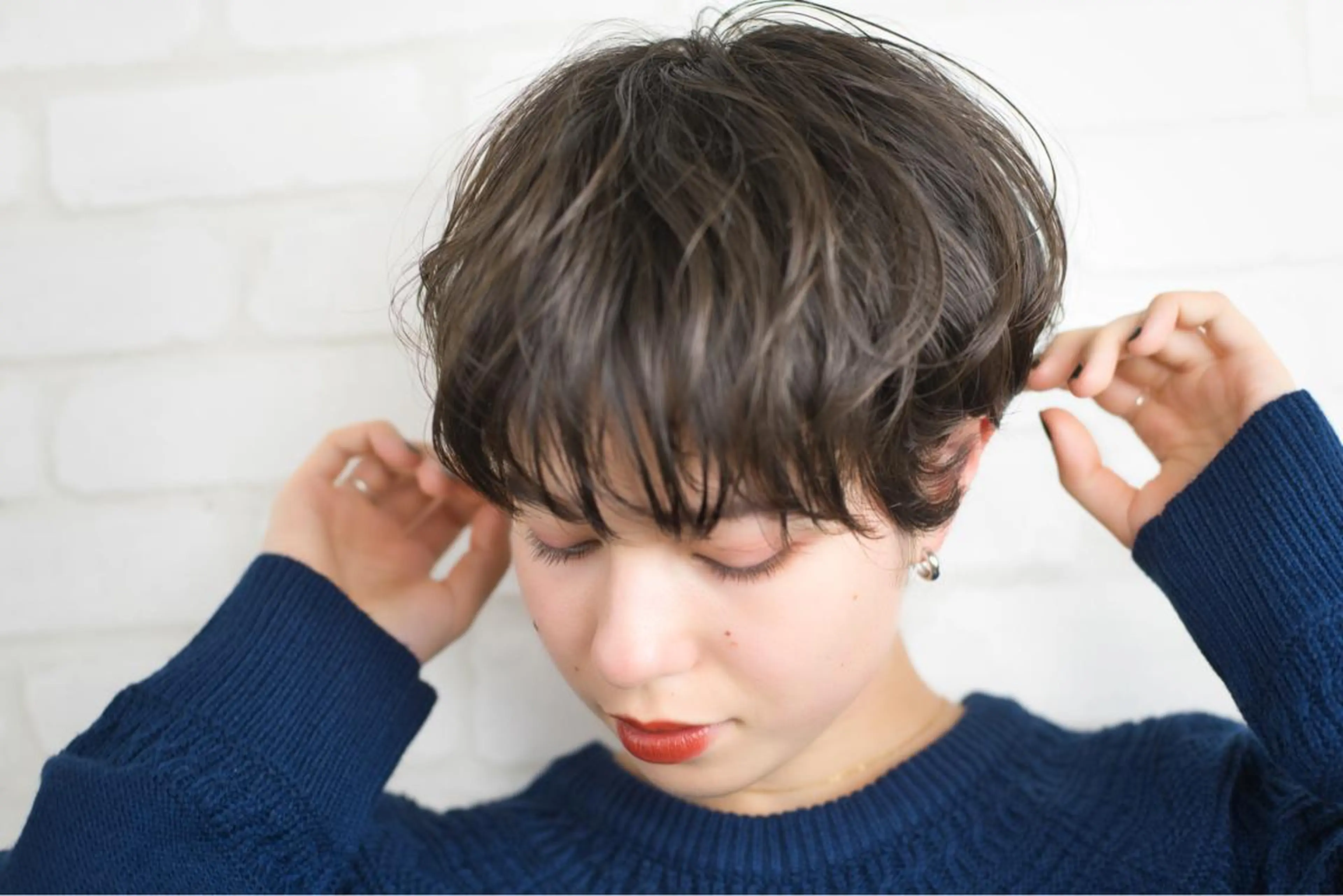 ショート 大久保寿高✨ なりたい色を叶える✨のヘアスタイル