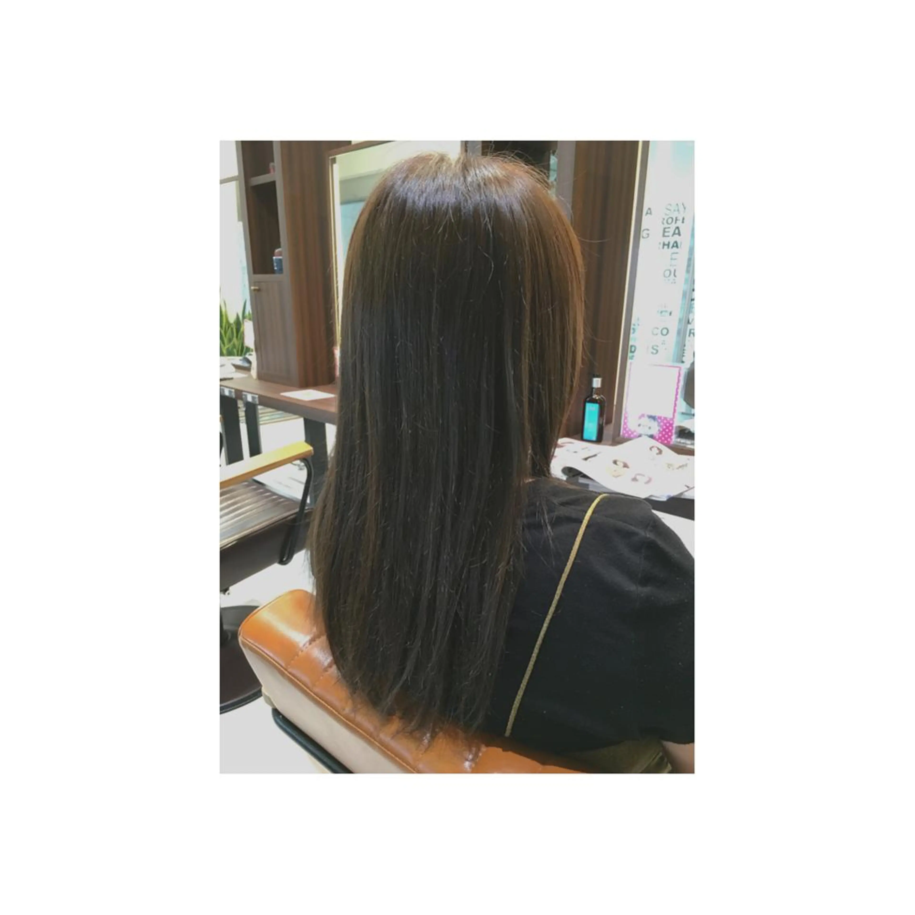ロング カラー なかの たくみのヘアスタイル