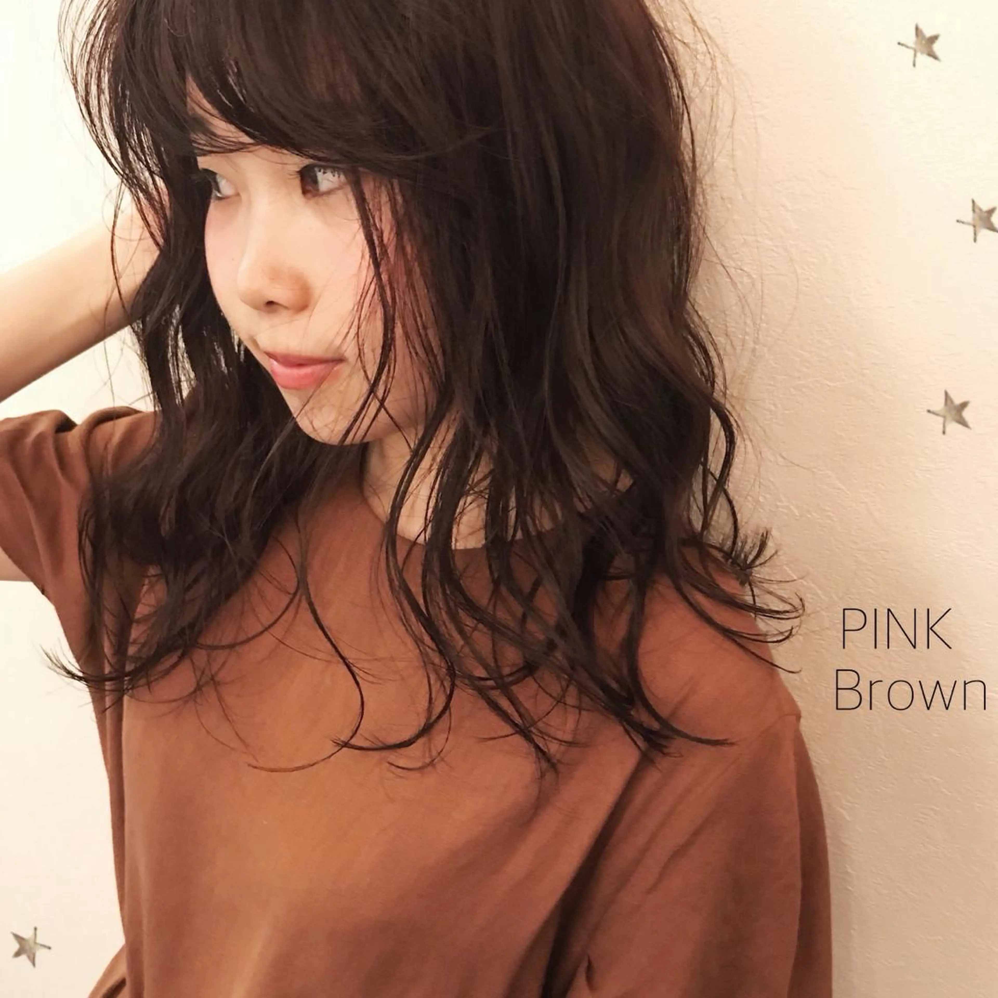 セミロング カラー 市川 千夏のヘアスタイル