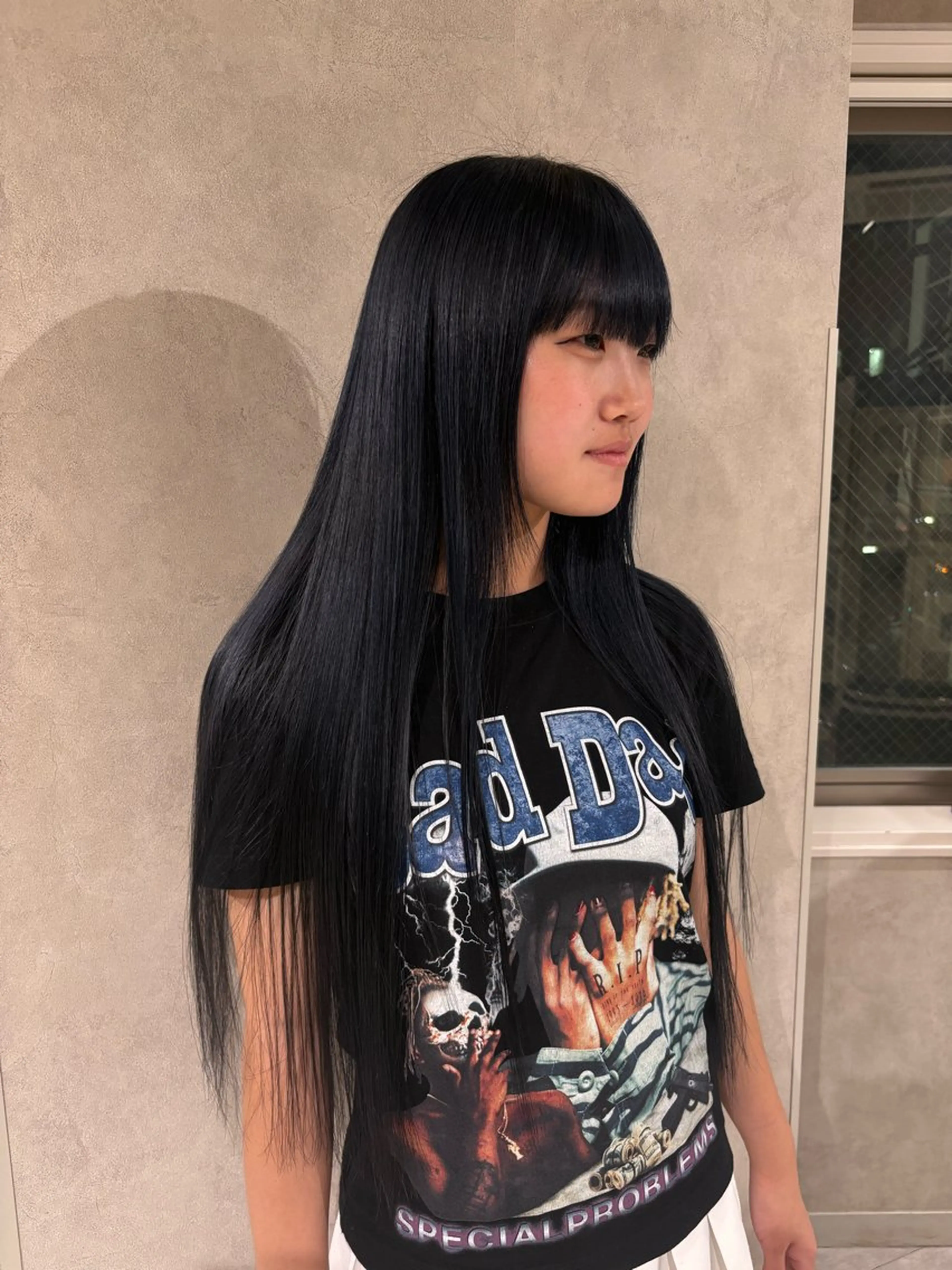 ロング カラー ブロンド ヘアカラー トリートメント 透明感カラー/海外風 レイヤー/mao🗽のヘアスタイル