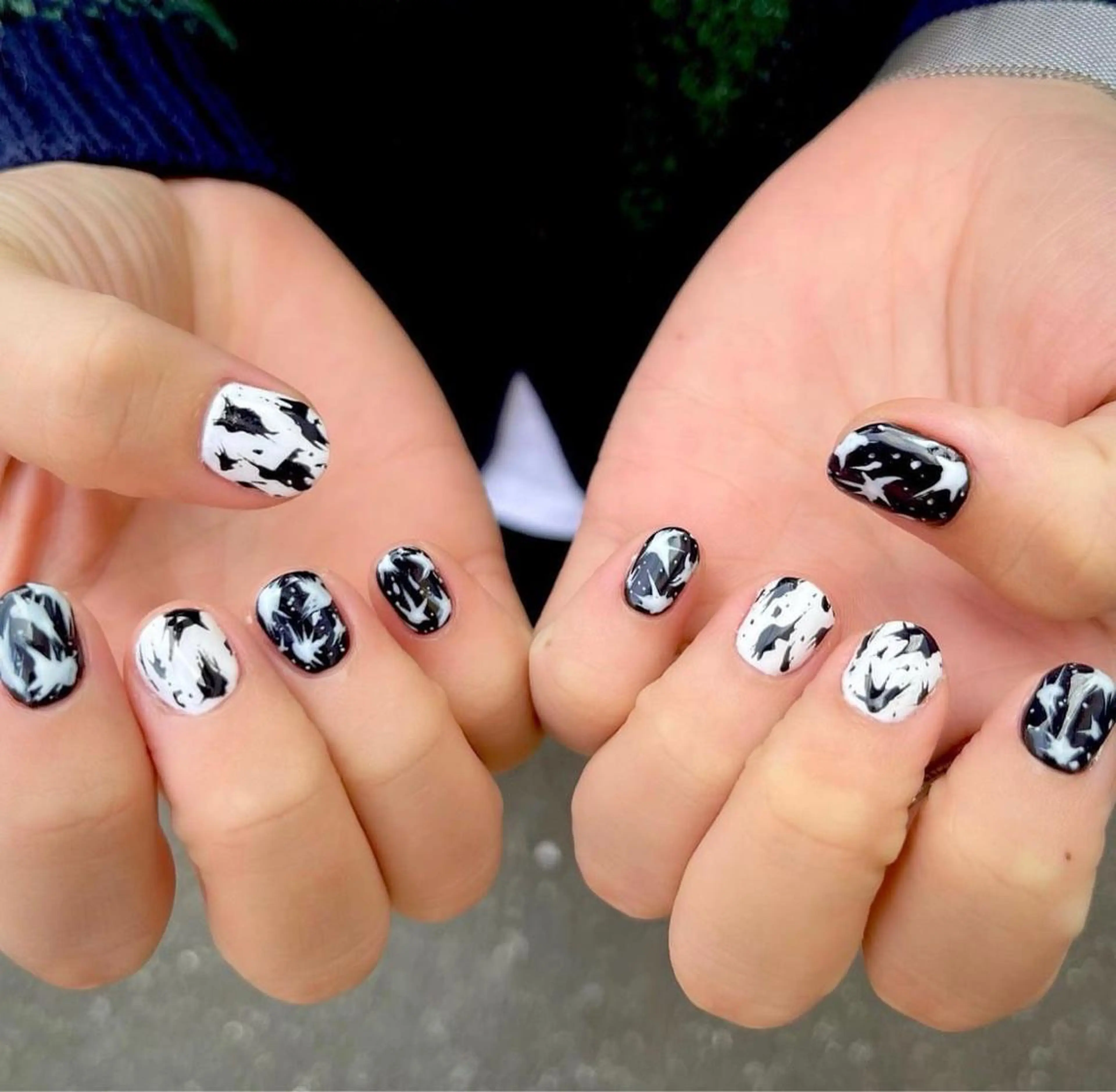 ネイル フレンチネイル キラキラネイル 韓国ネイル メンズネイル ミラーネイル ハンドネイル Salon Ｋのネイルデザイン