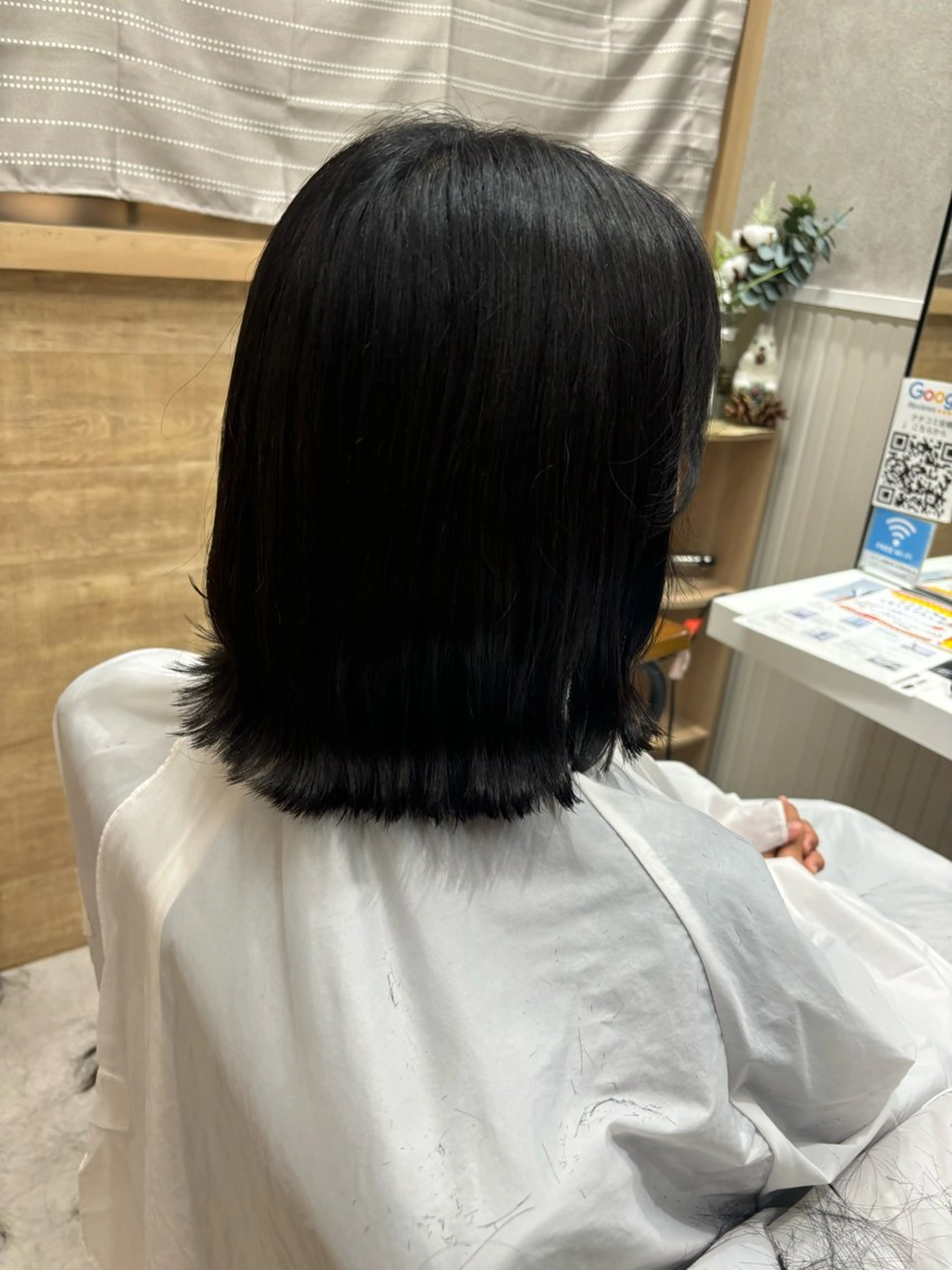 ミディアム ヘアアレンジ ボブ 外ハネヘア ⠀ ゆうかのヘアスタイル