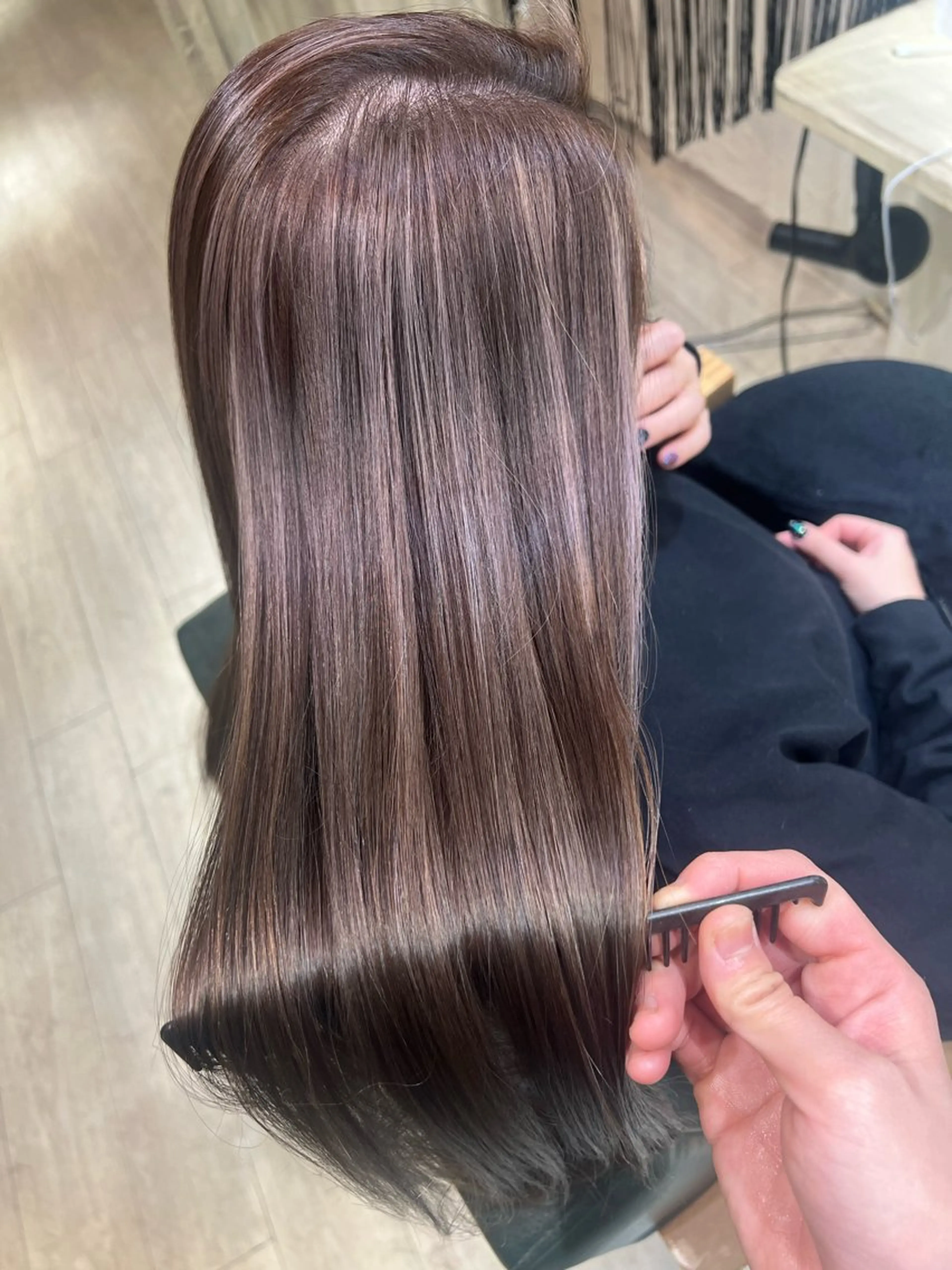 ロング カラー たけかわ みずきのヘアスタイル