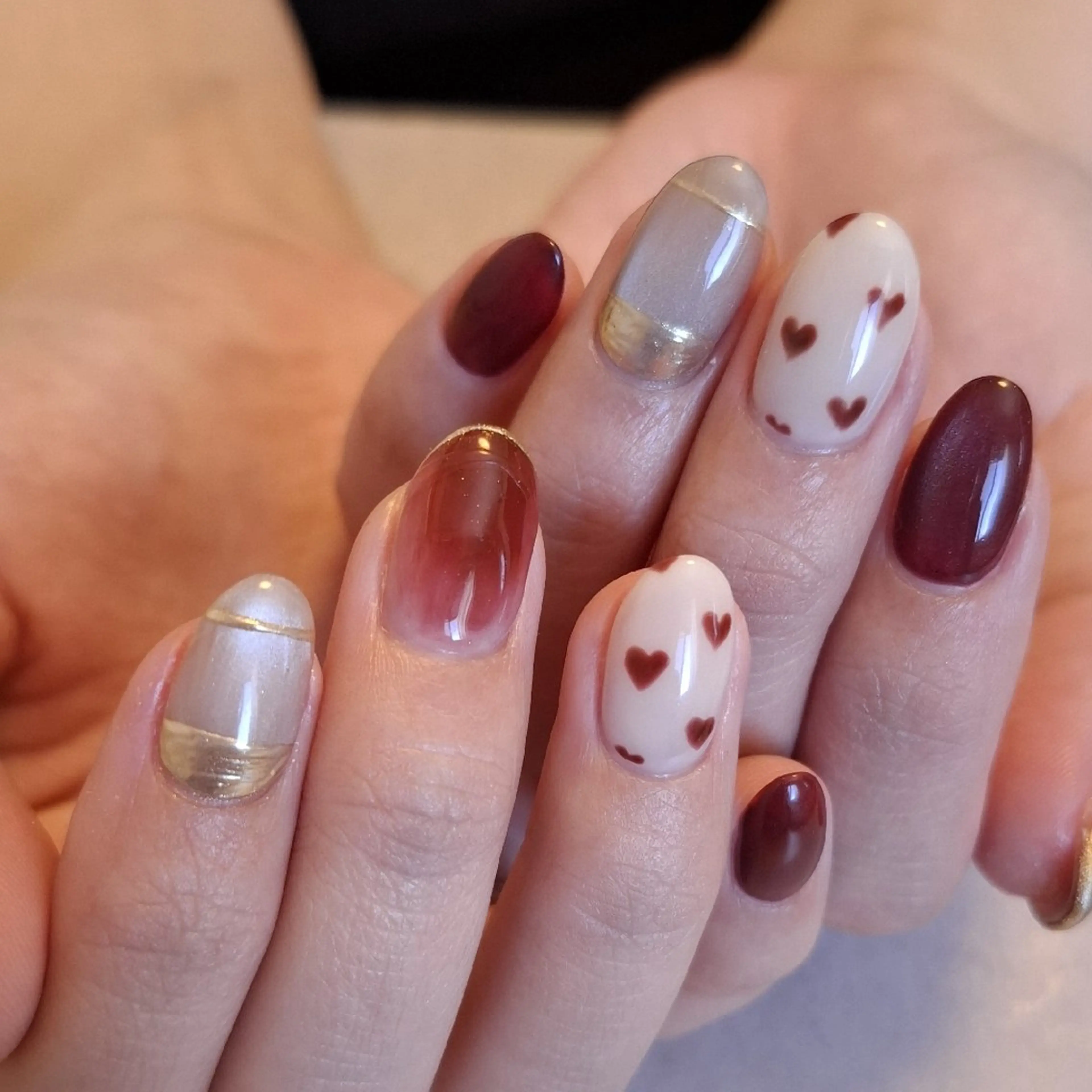 ネイル ハンドネイル ænon nailのネイルデザイン
