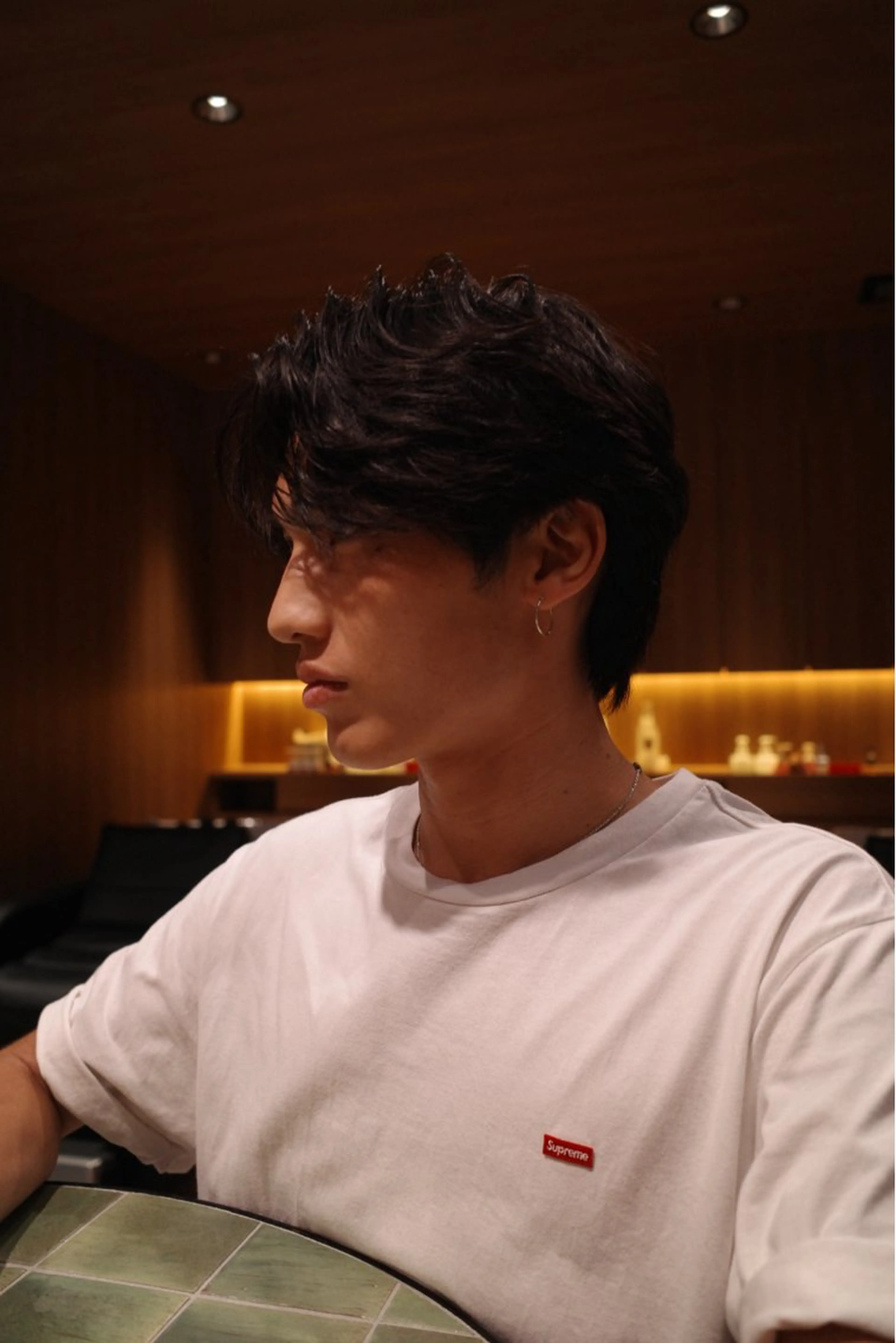 ミディアム パーマ カット パーマ 山口 ヒロトのヘアスタイル