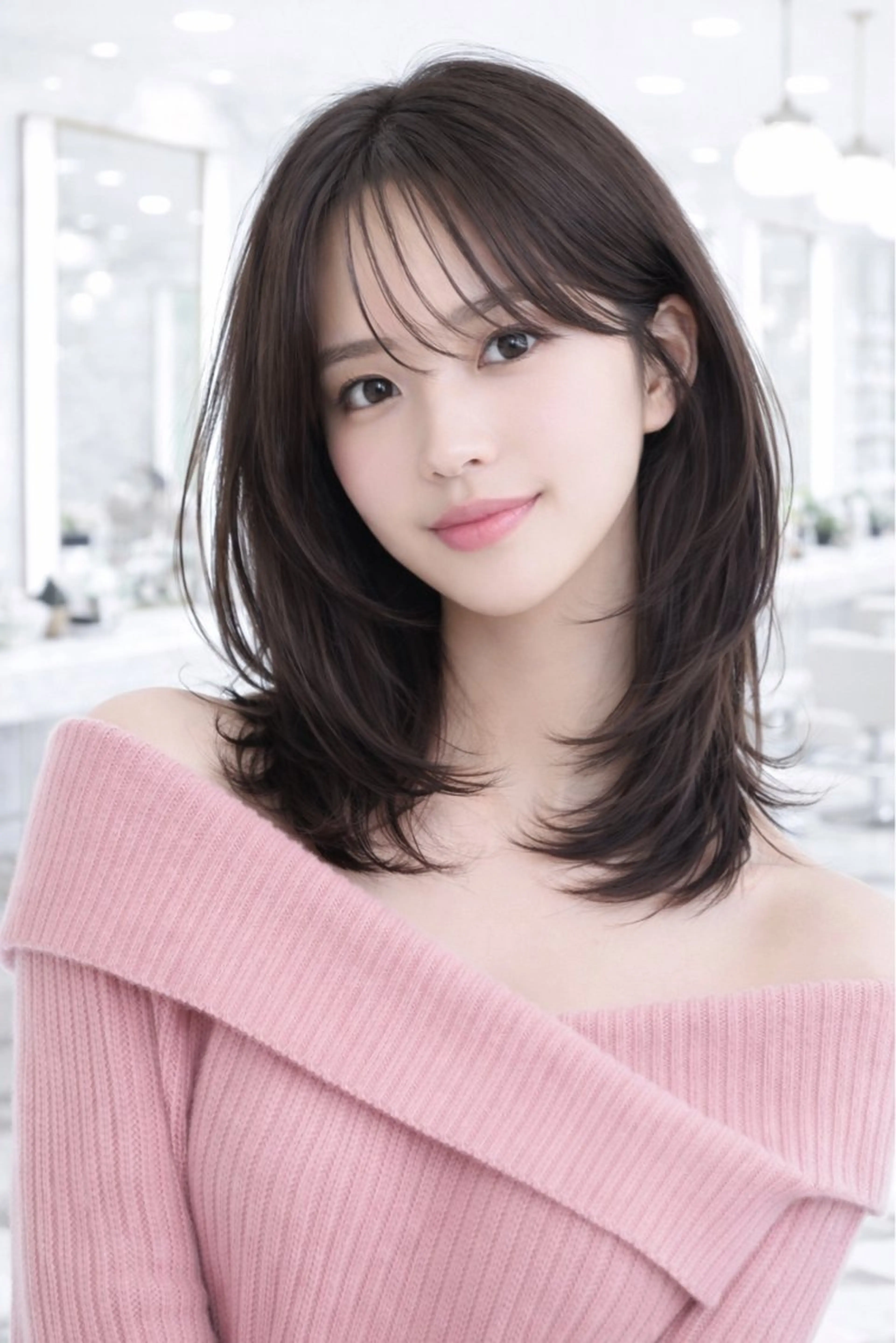 カラー core茶屋町 桜子のヘアスタイル