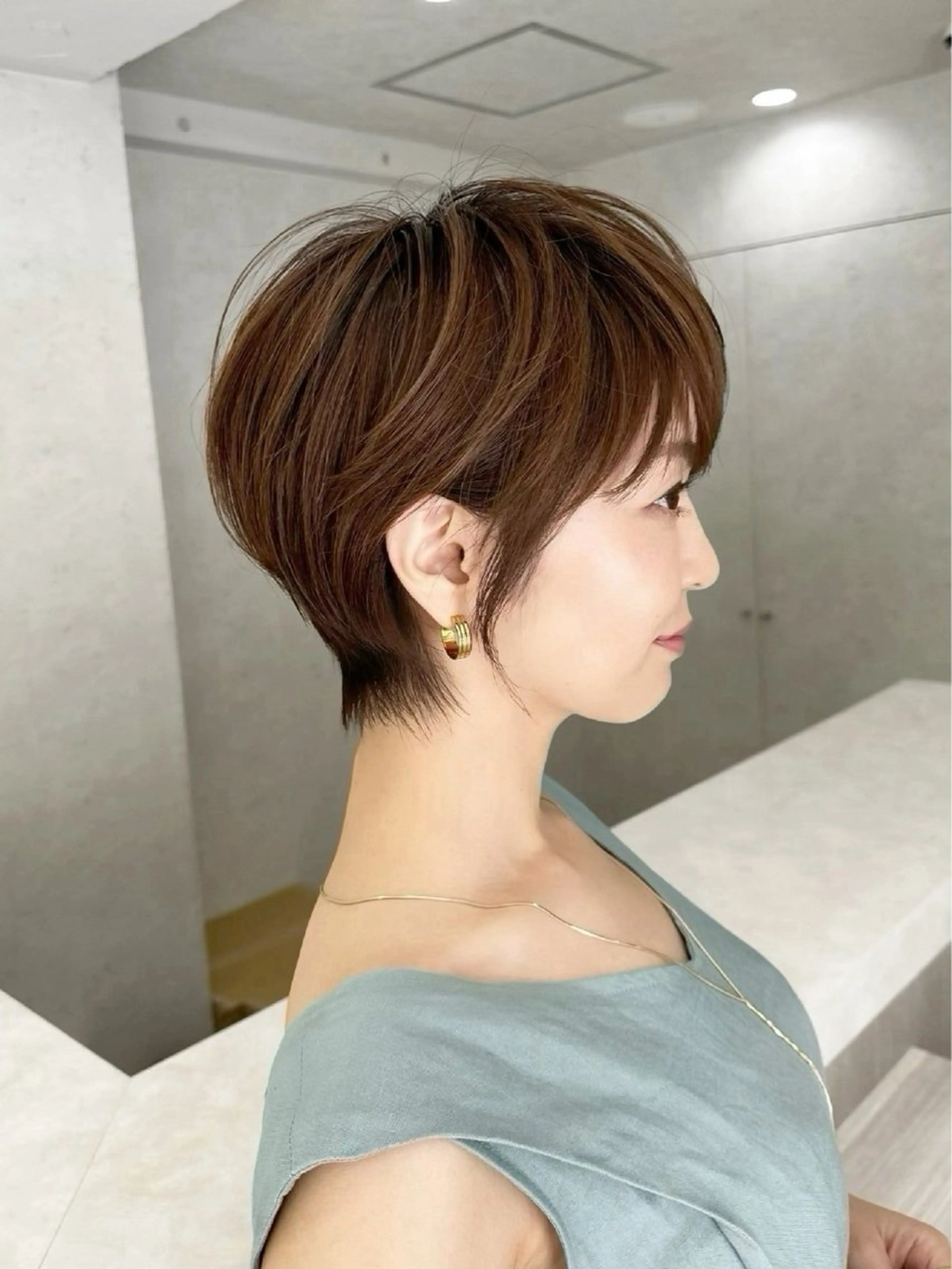 ショート 🫧似合わせショート ゴヤ🫧のヘアスタイル