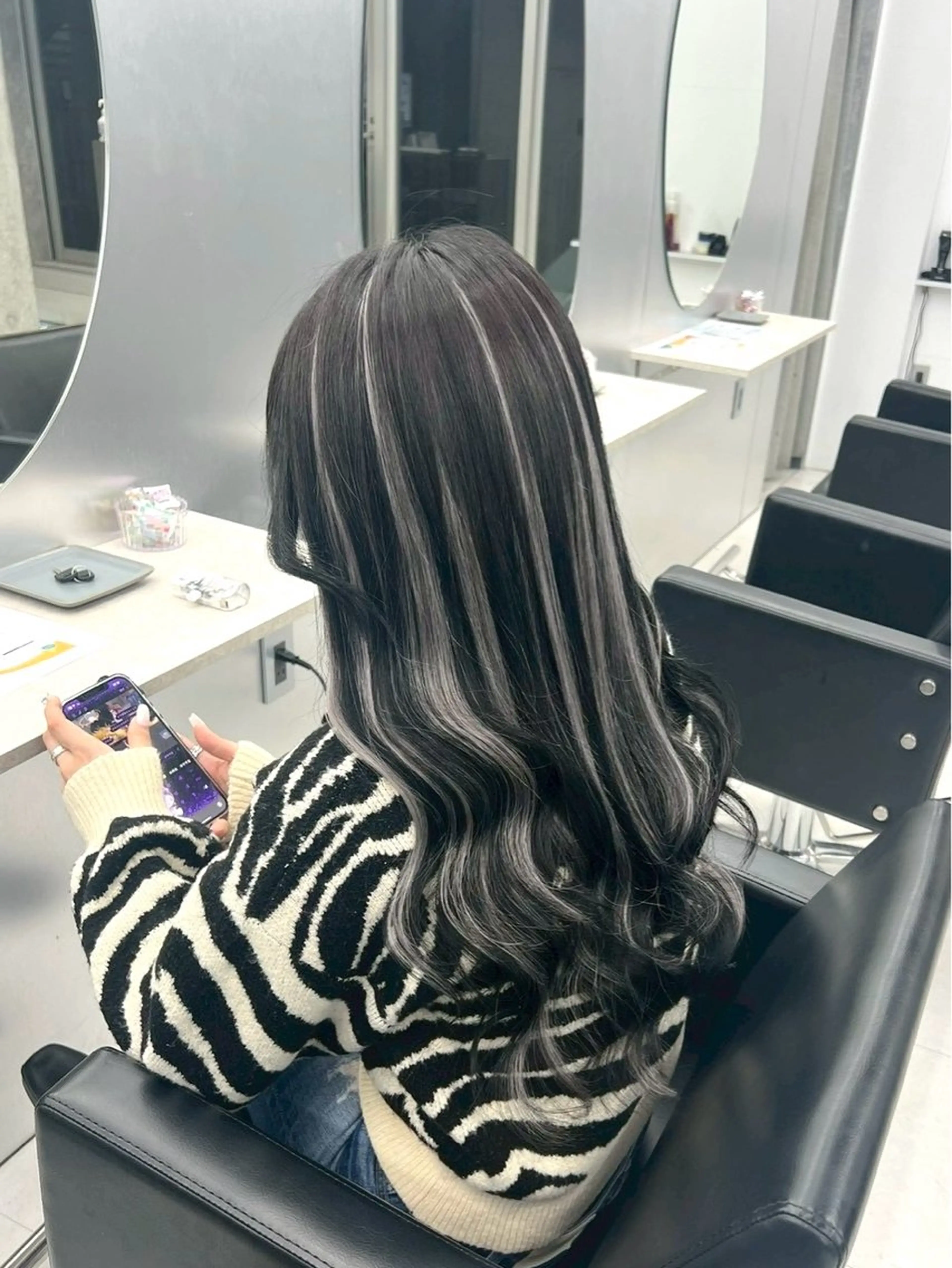 ロング 🦋ハイトーン×ア レンジ💫Leenaのヘアスタイル