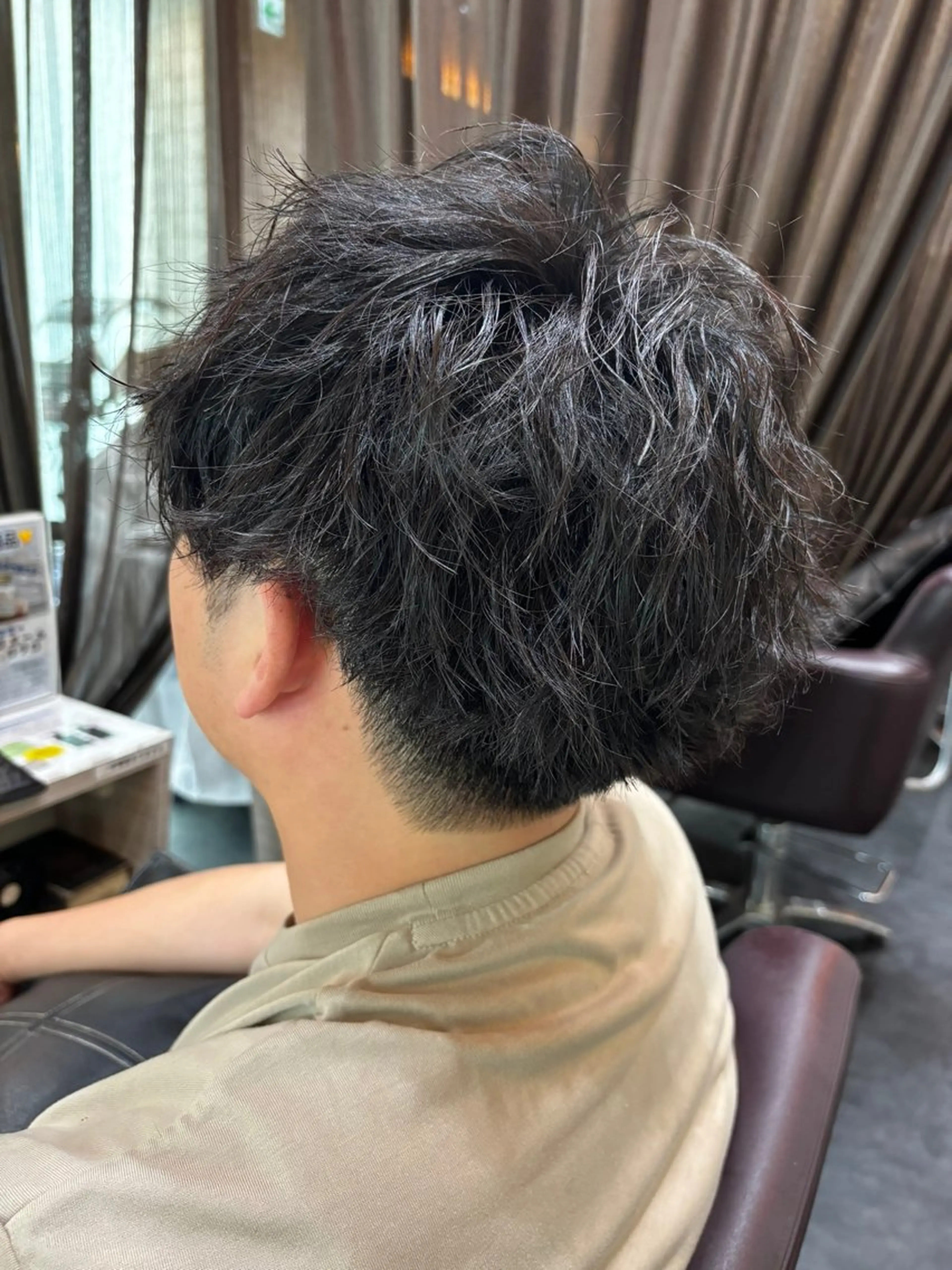 パーマ メンズ キタダ ハルカのヘアスタイル