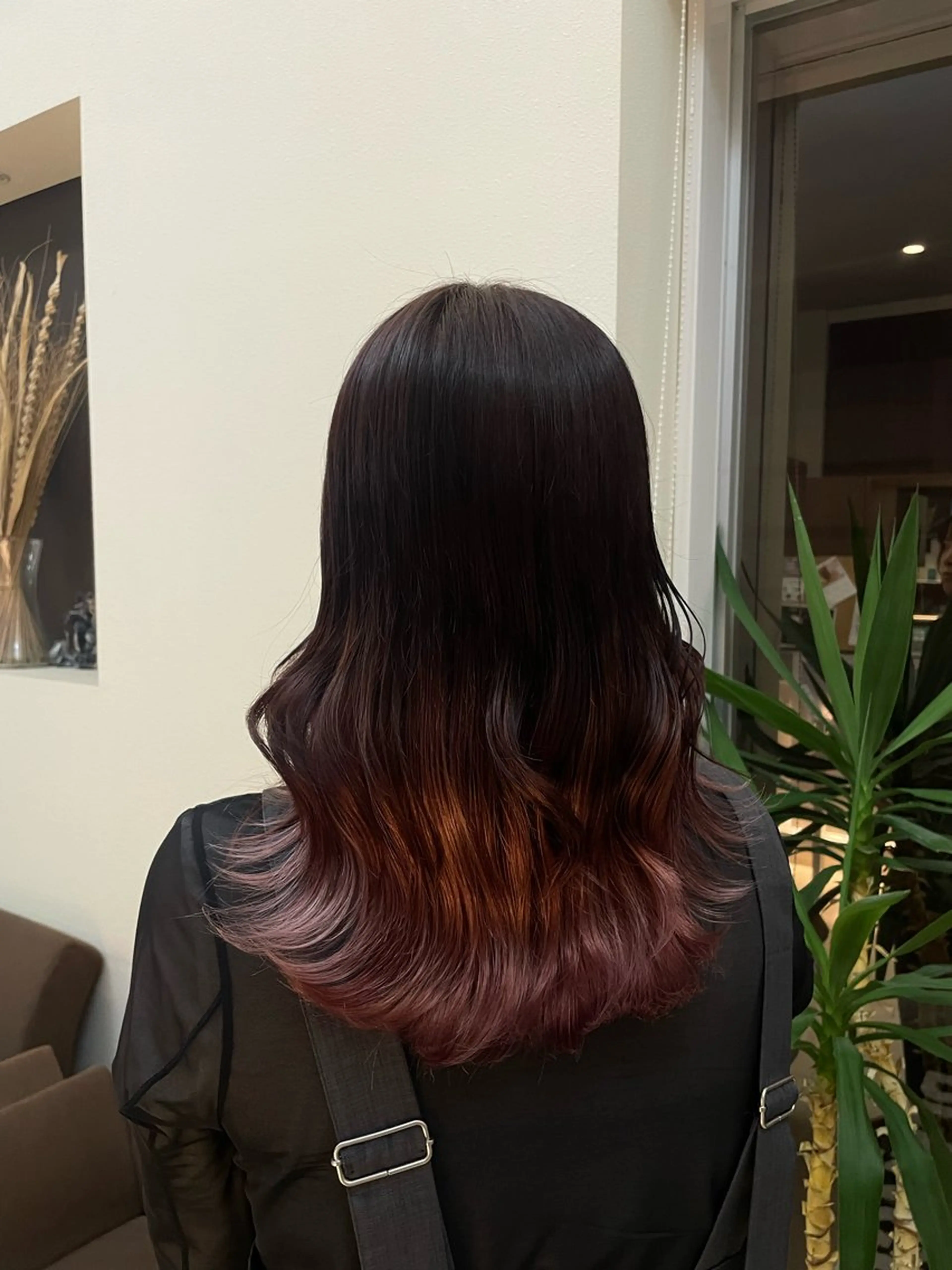 ロング カラー カット ヘアカラー カット／ブリーチ🐏 モデル募集中 ナナホのヘアスタイル