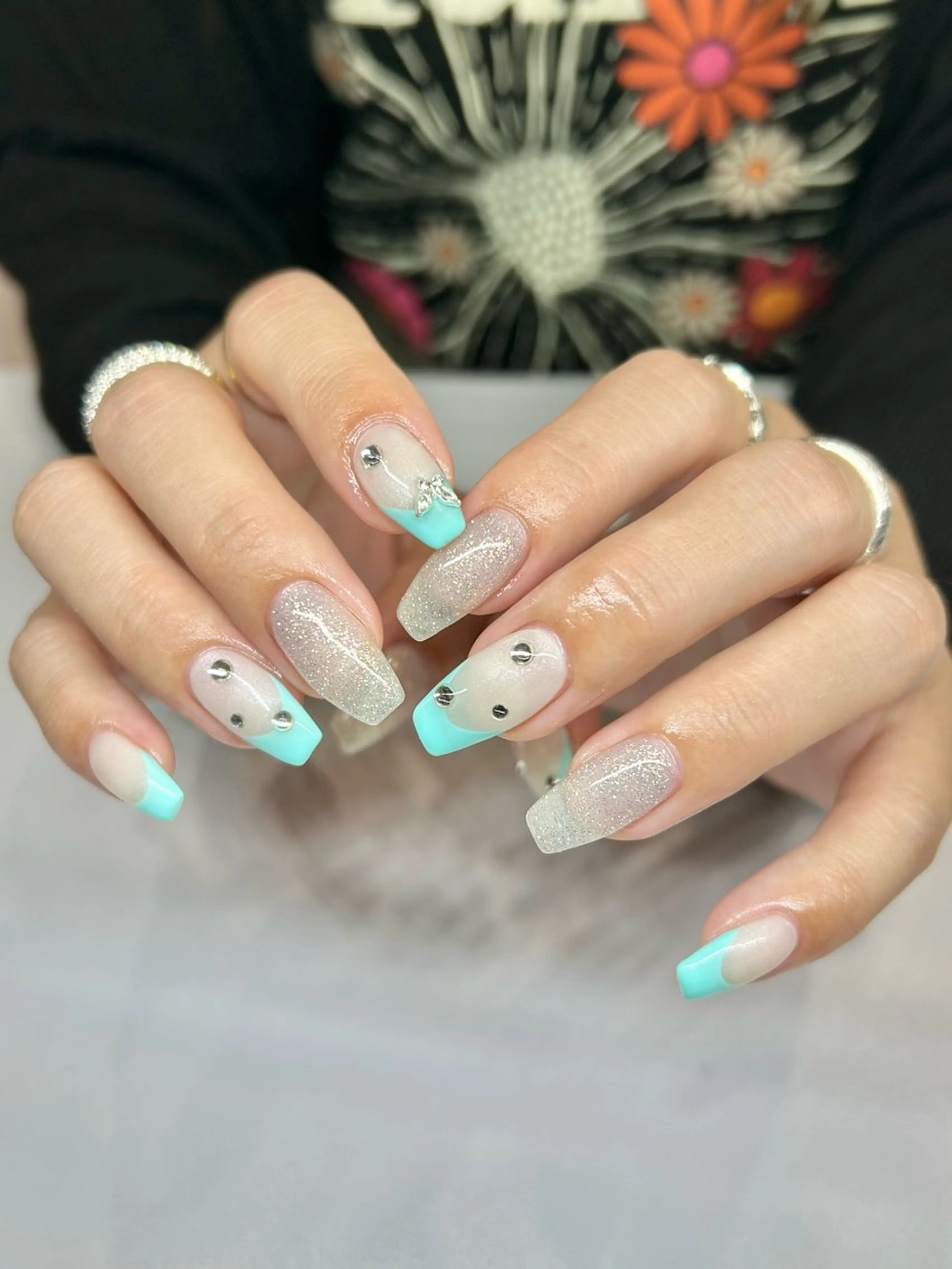 ネイル 持ち込み ハンドネイル welina Miyukiのネイルデザイン