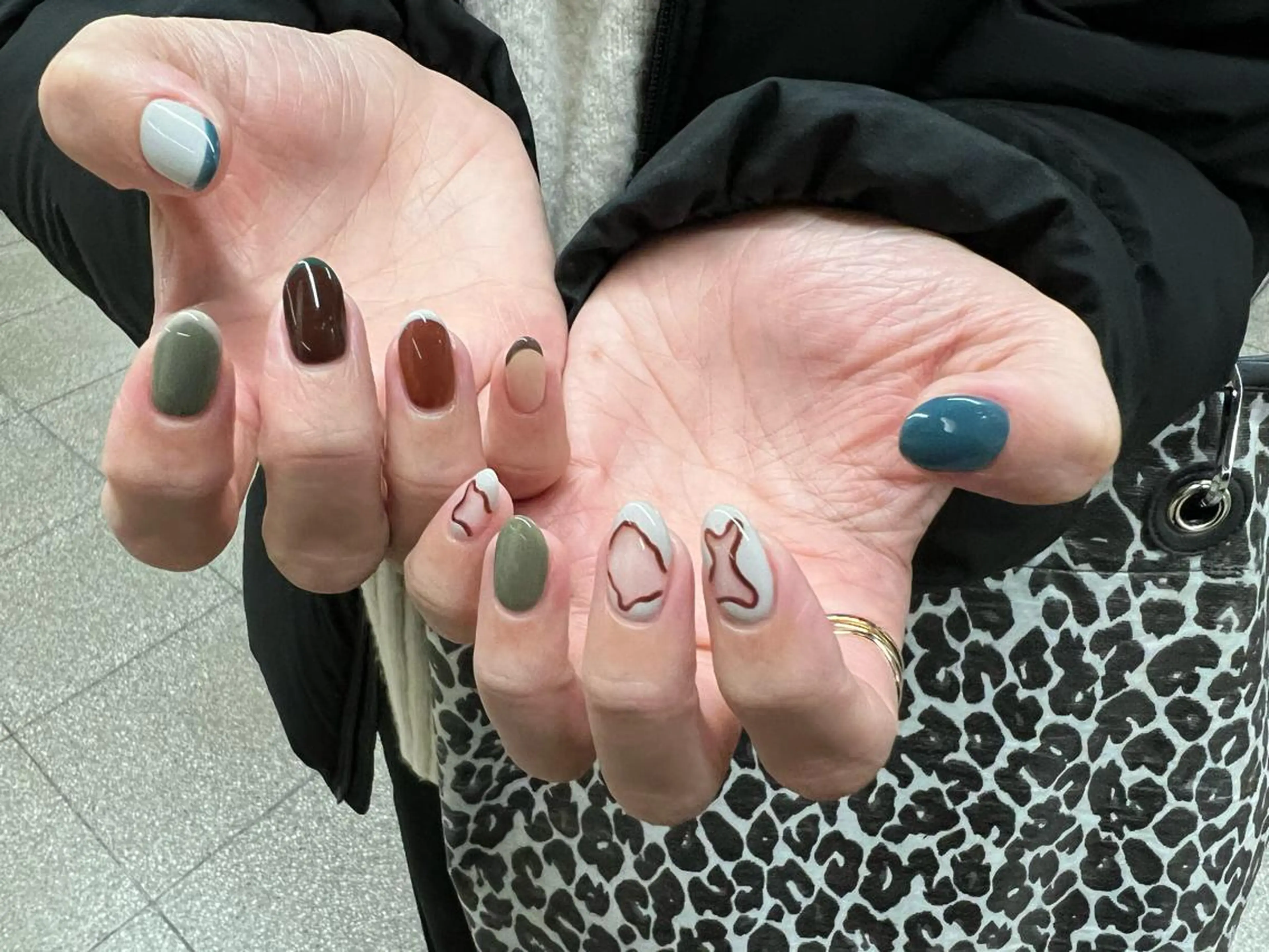 ネイル ハンドネイル 谷川 薫のネイルデザイン