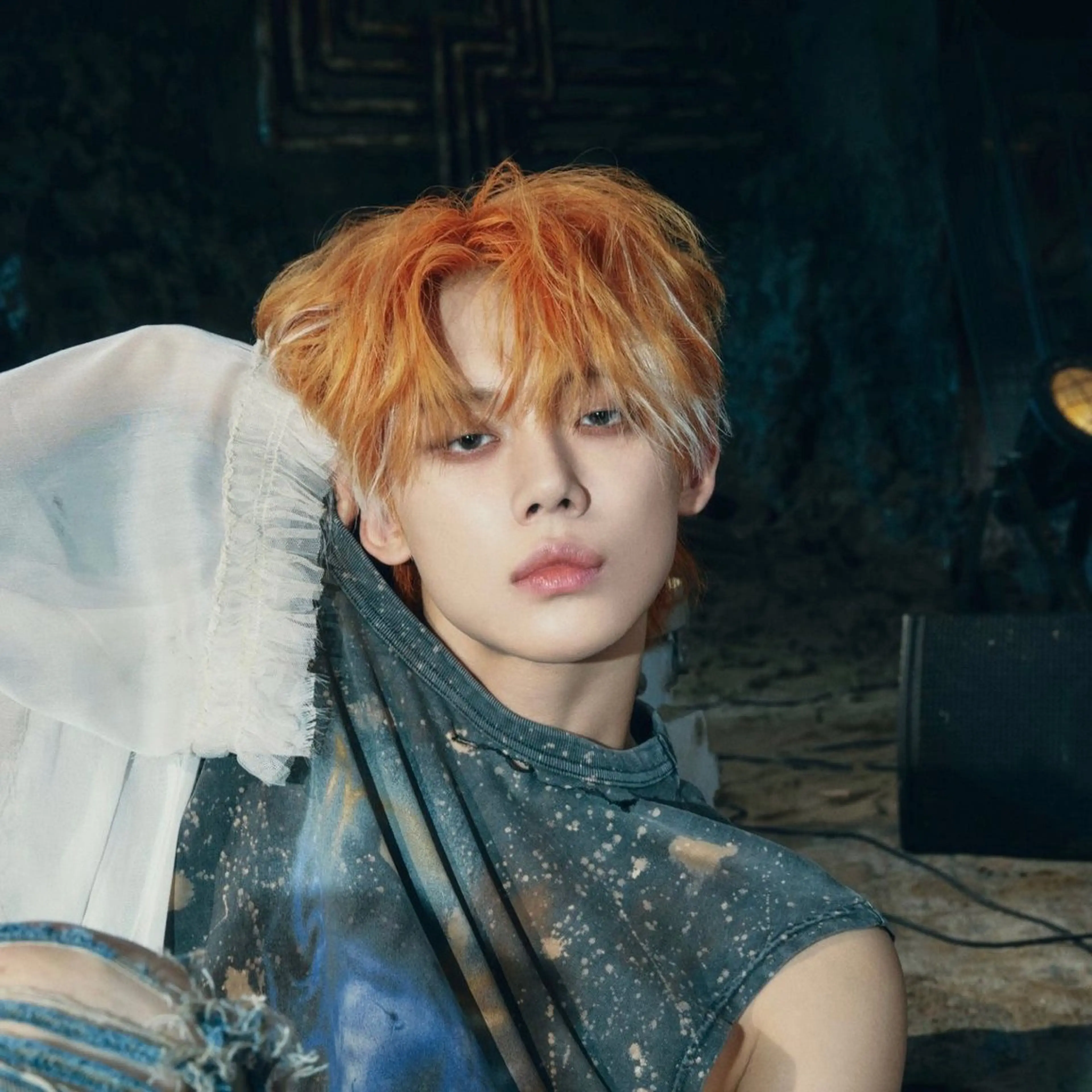 ミディアム カラー メンズ 岡田大志🇰🇷 中/韓メンズヘアのヘアスタイル