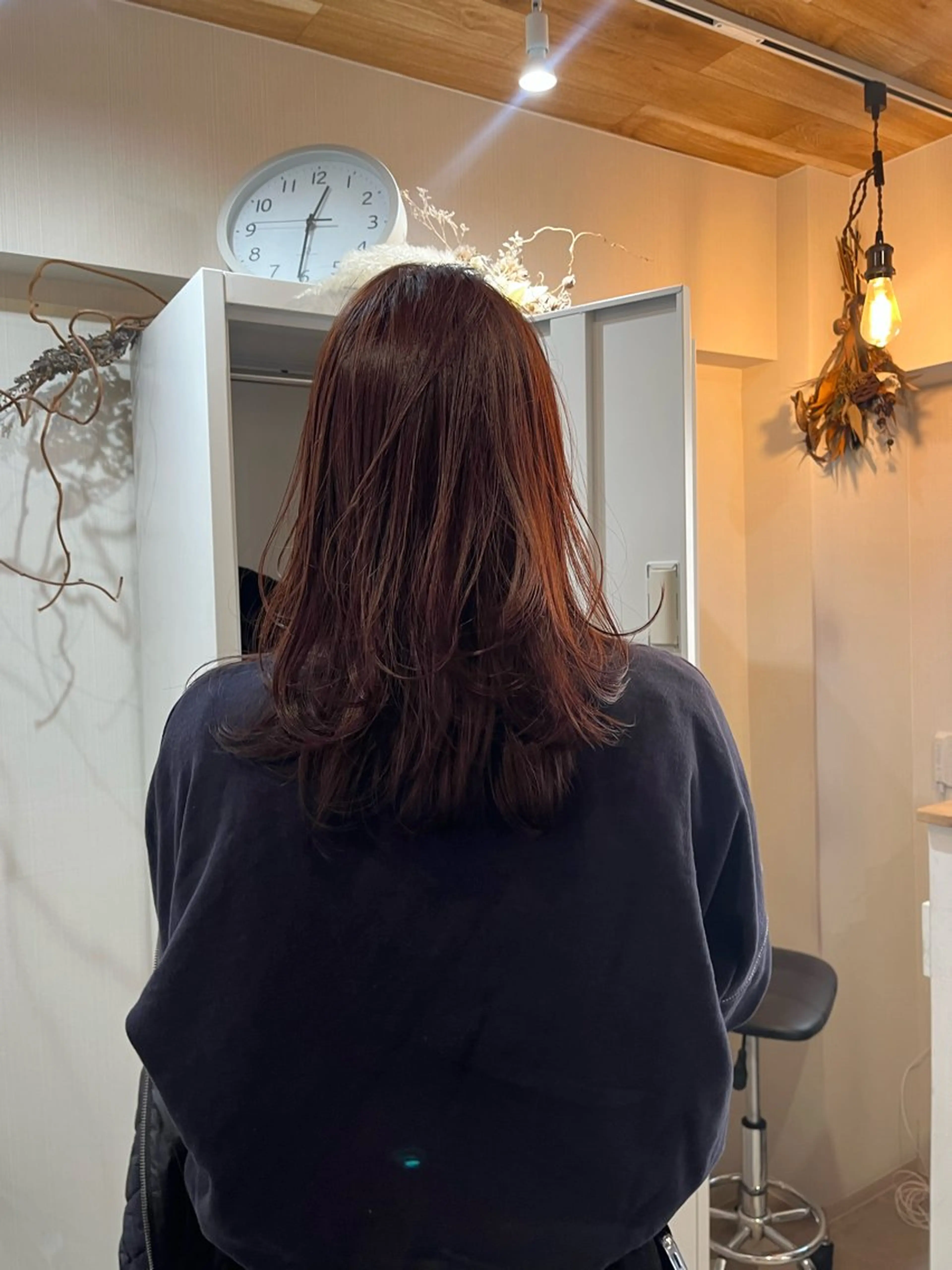 セミロング カラー 下石怜子/レイヤー/ 透明感カラーのヘアスタイル