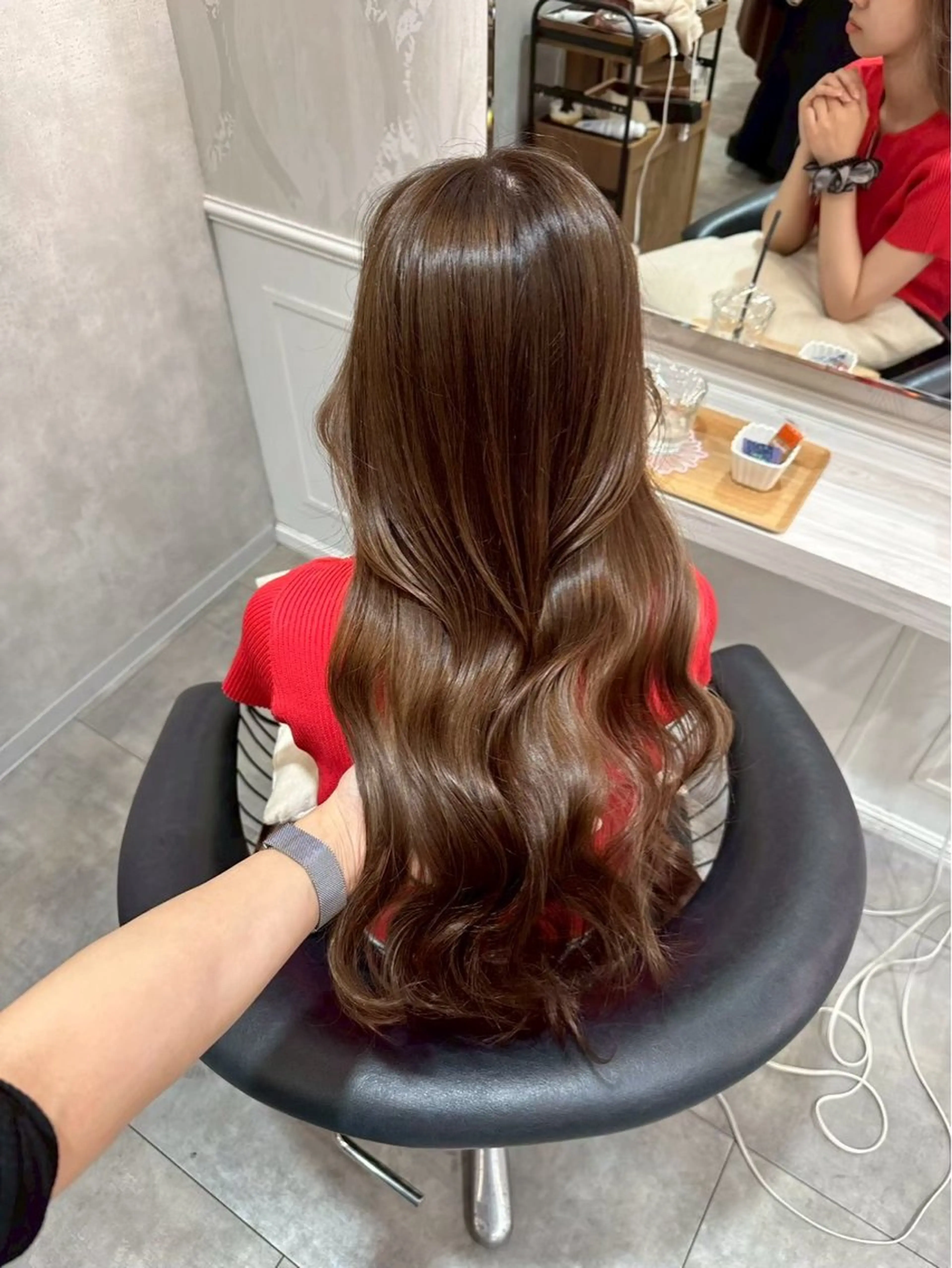 ロング カラー ヘアカラー La Bless 北浜プラザ所属・カットカラーモデル 募集中/来実🎀のヘアスタイル