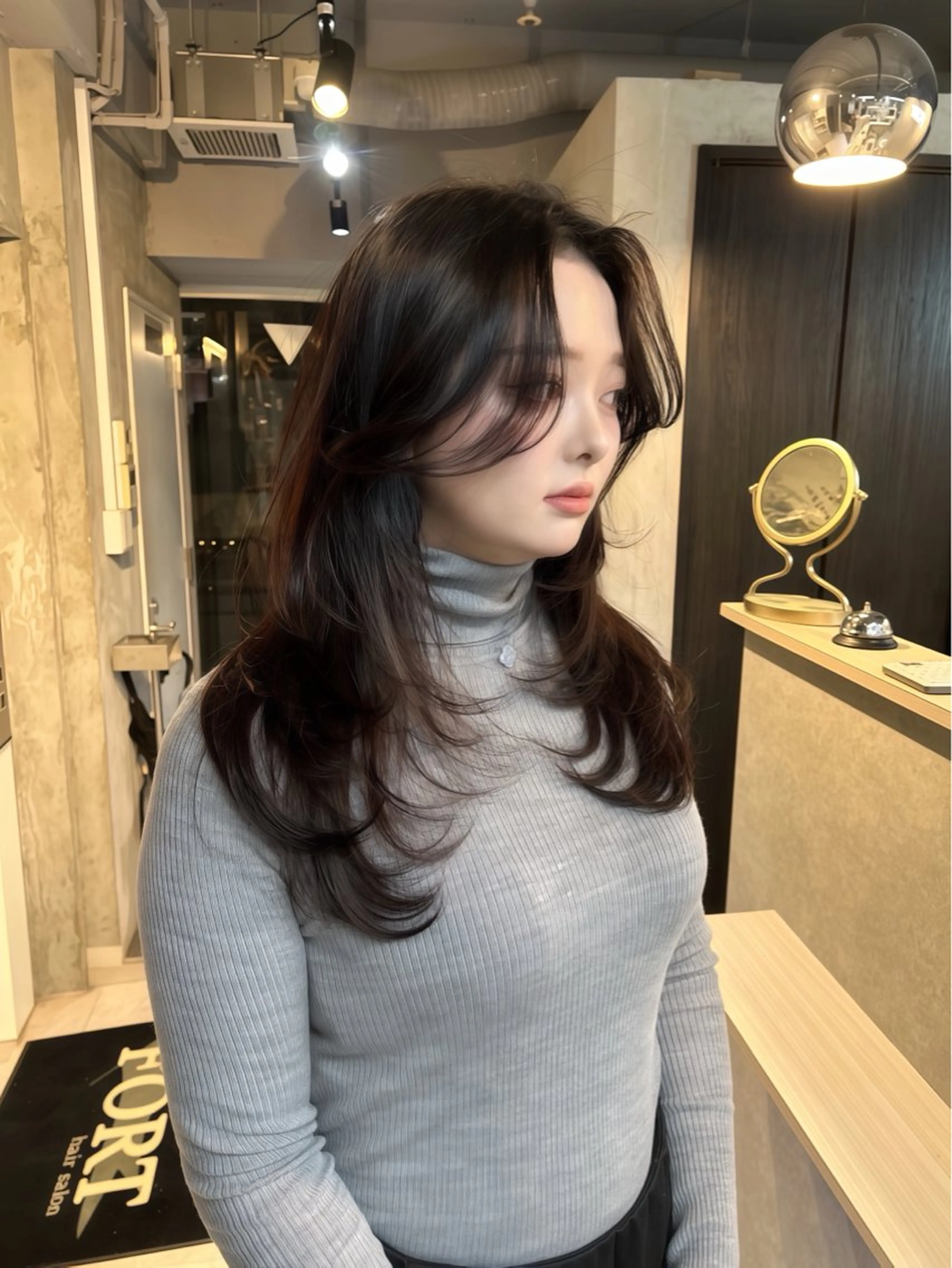 ロング 心斎橋ヘアカラー 海外ﾚｲﾔｰ/マリナのヘアスタイル