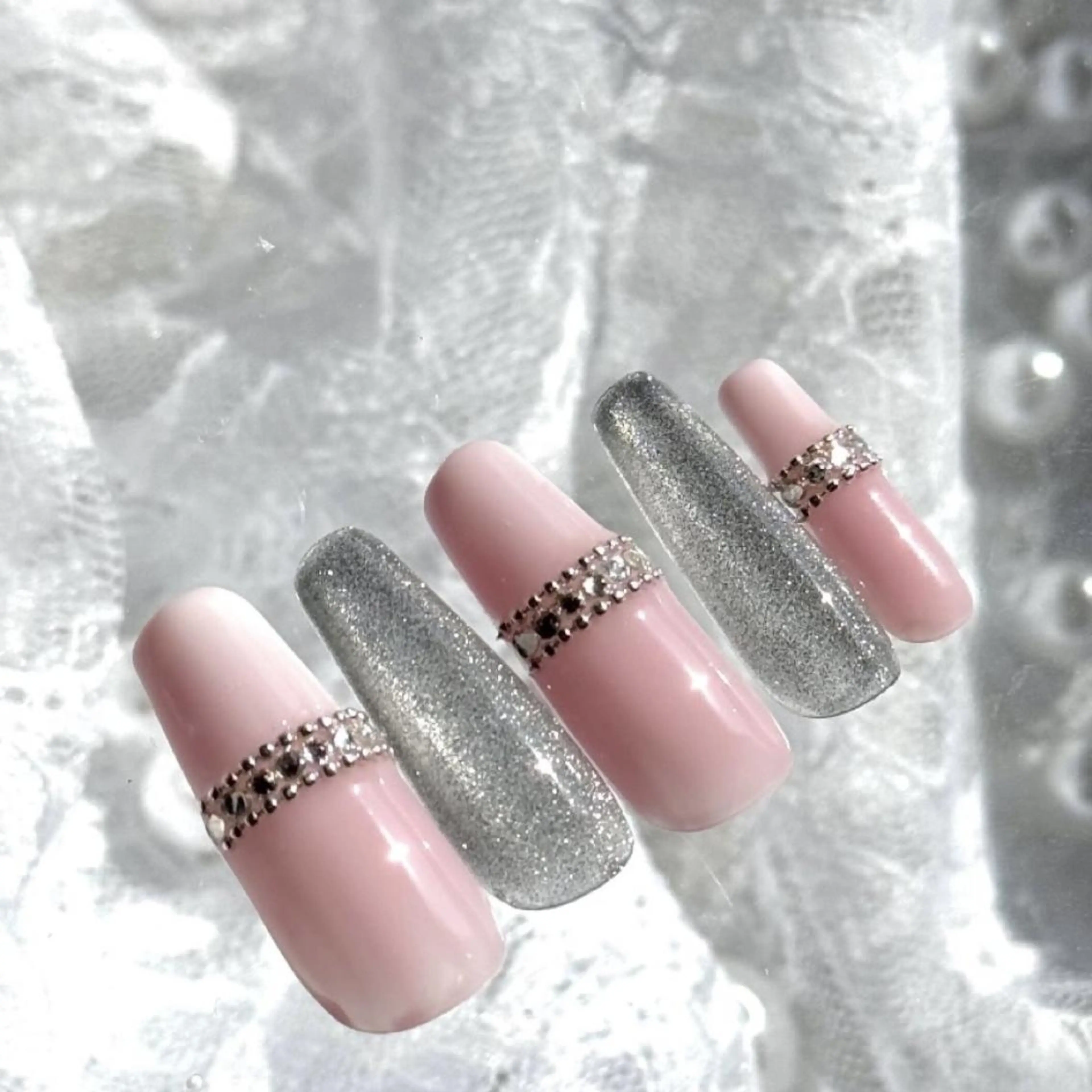 ネイル ワンホンネイル ハンドネイル Aki 💖ゆちたの部屋のネイルデザイン