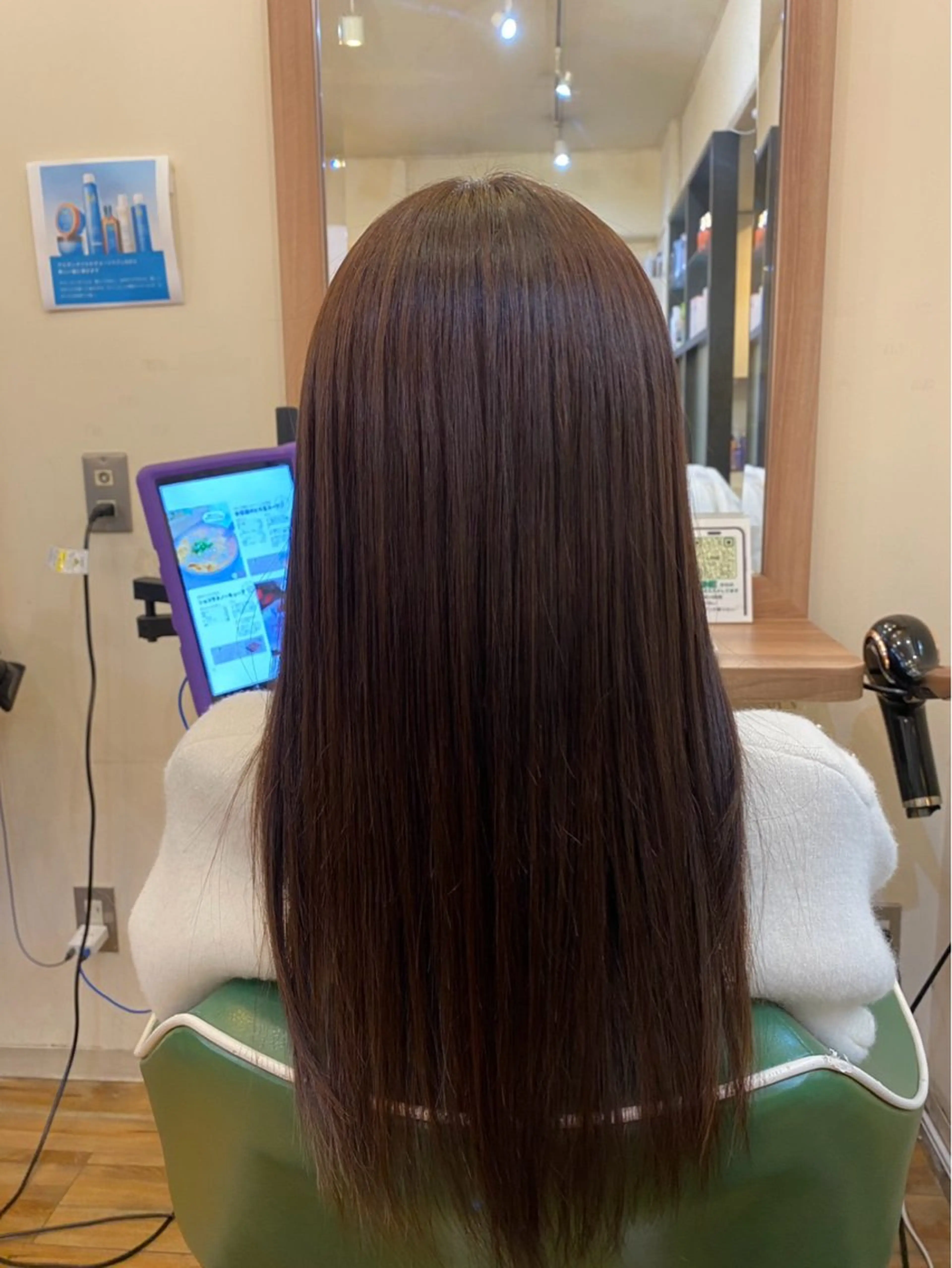 業界最上級:レディース🌟Neo meteo color🌟ワンカラー＋トリートメントサービス！の写真