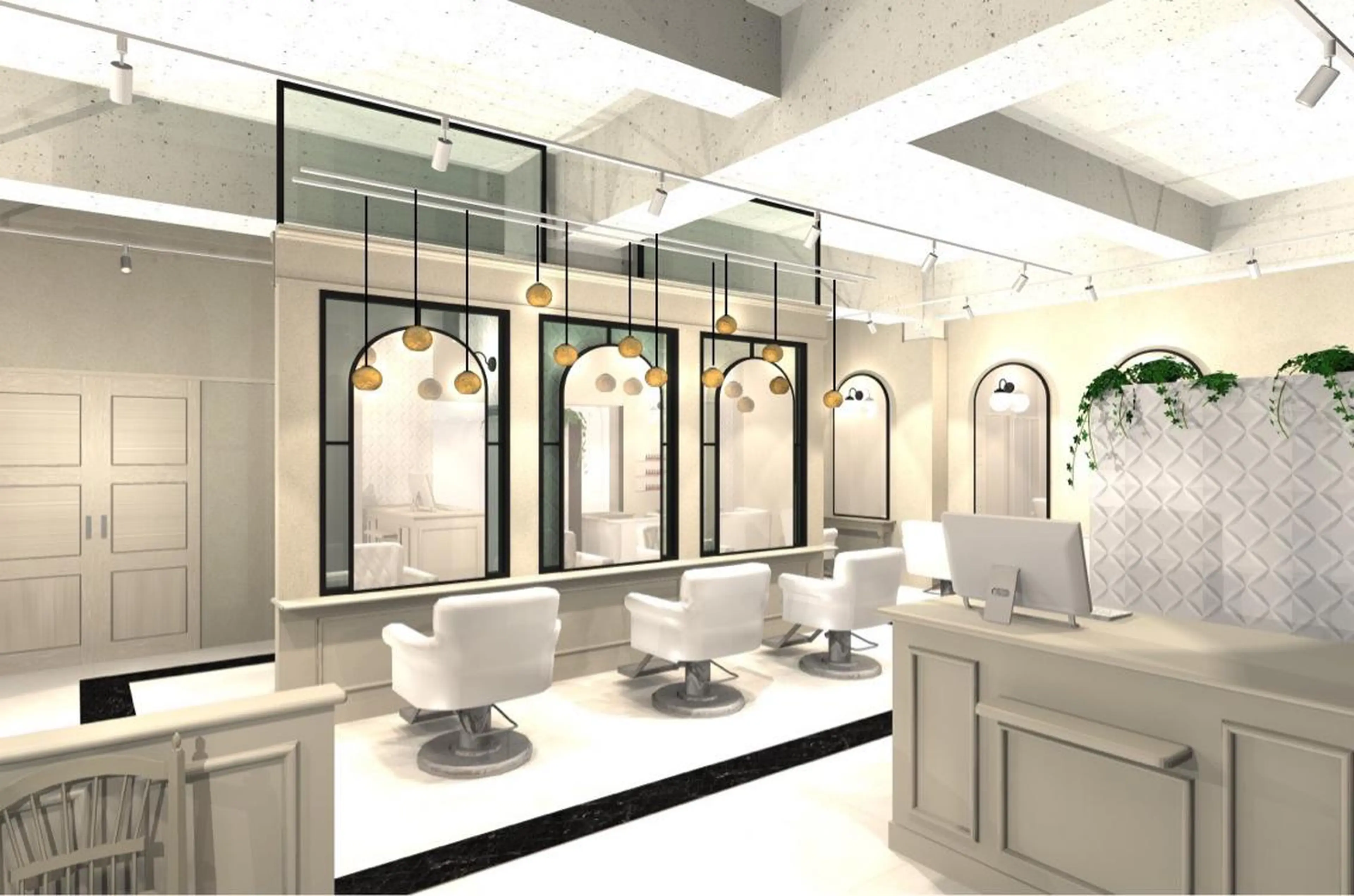 岡 龍太郎のヘアスタイル