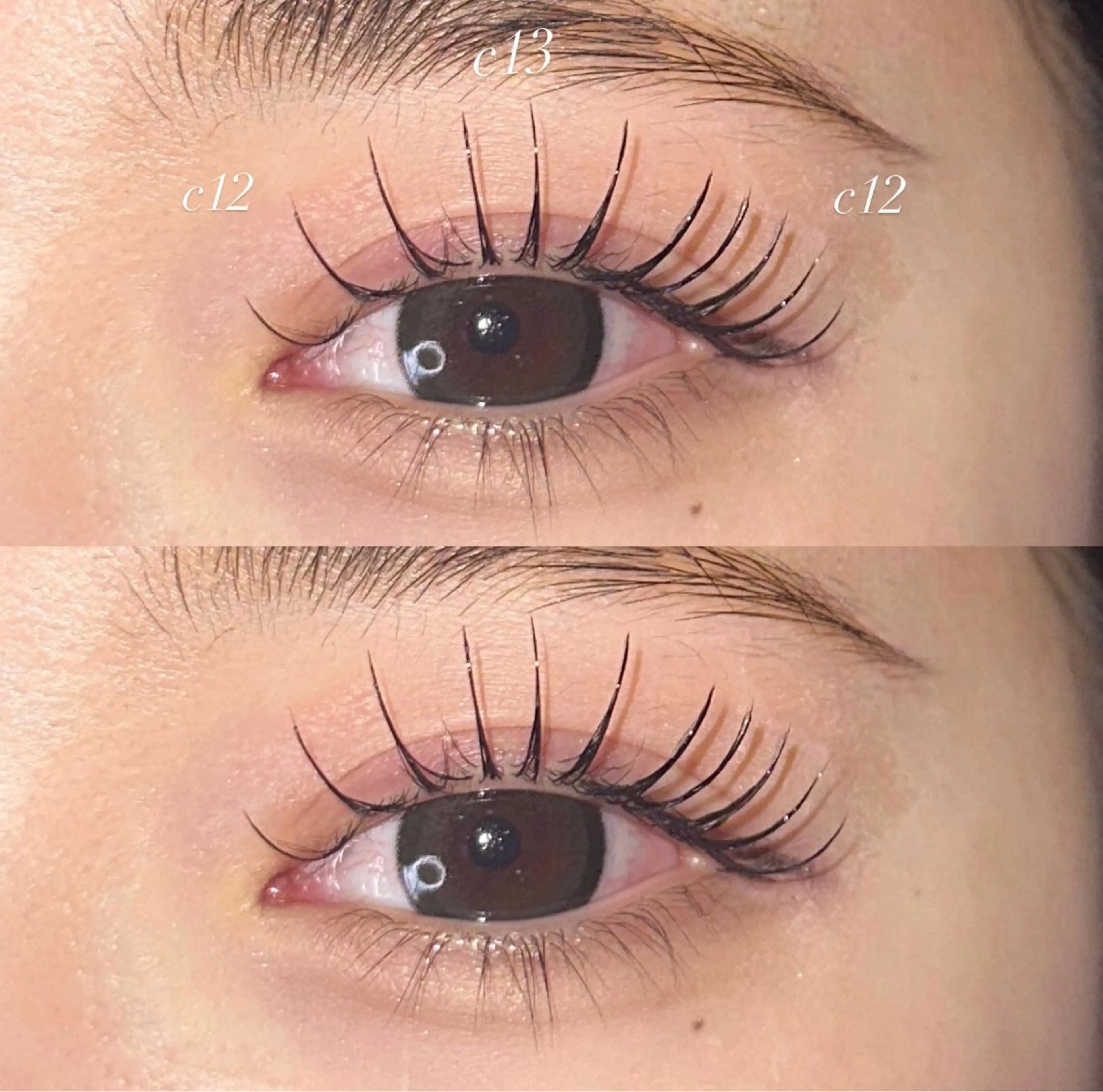 マツエク・マツパ NORA hinataのマツエク・マツパデザイン