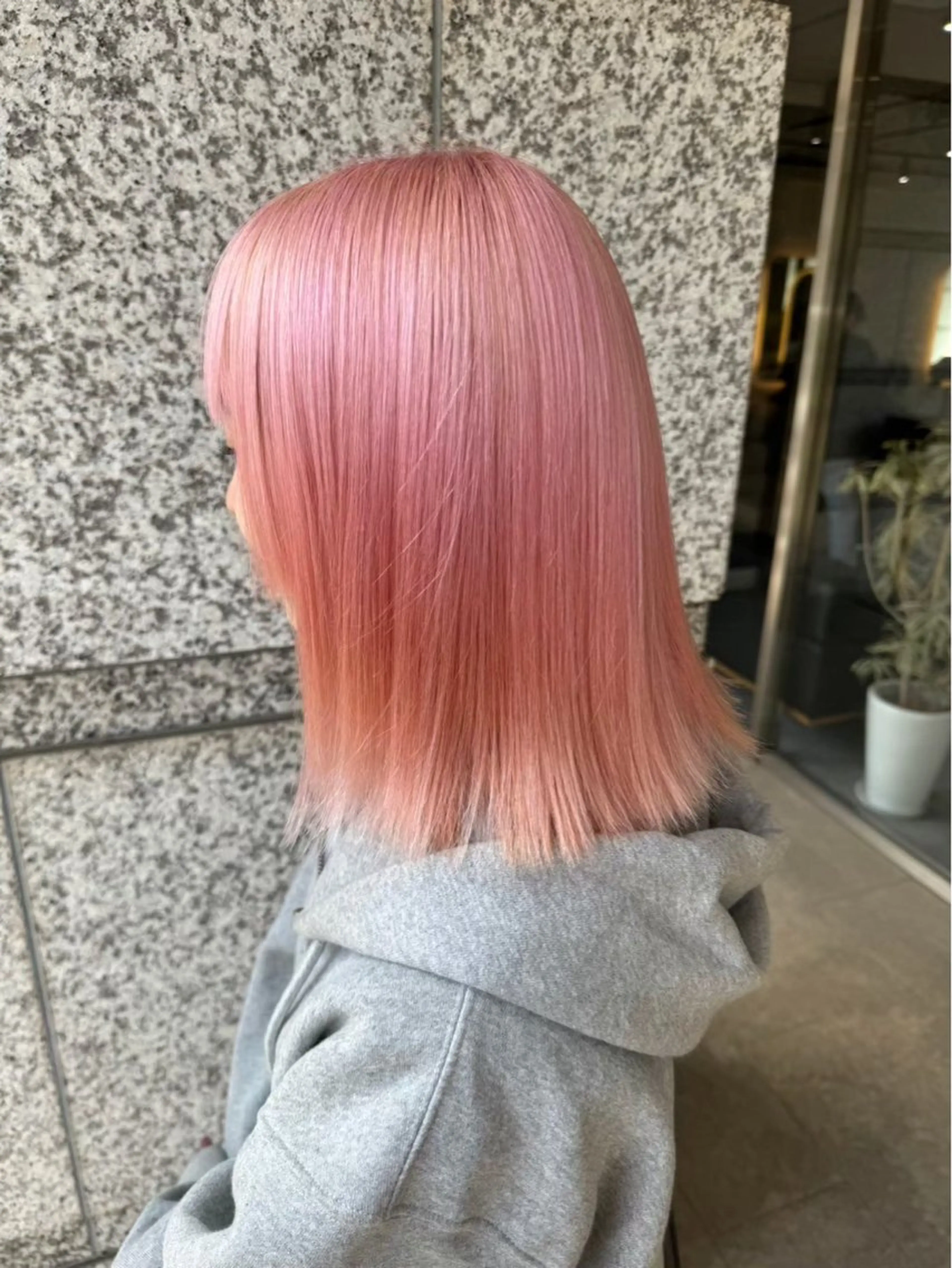 カラー 🍒ボブカット/ moe🍒のヘアスタイル