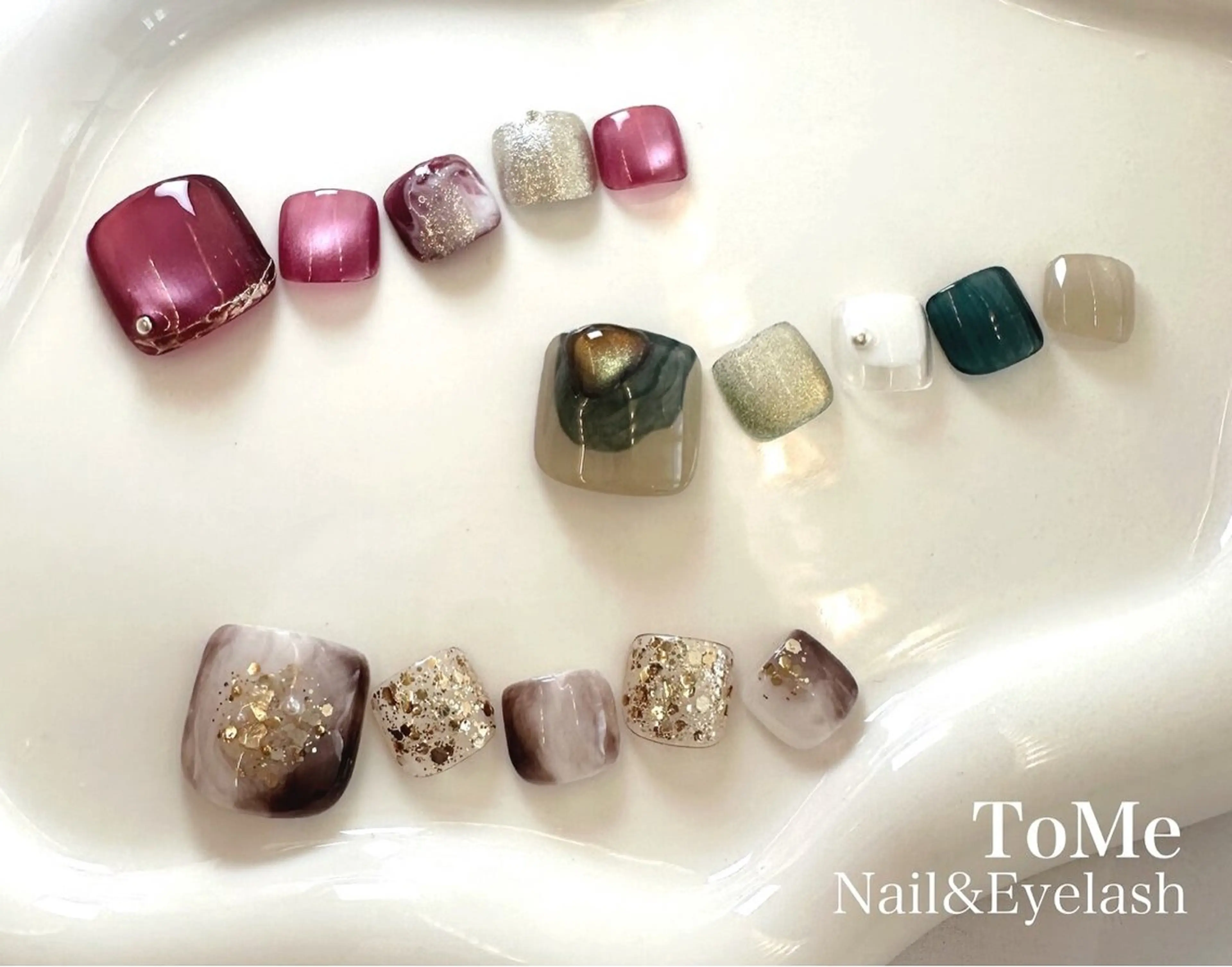 ネイル フットネイル 【新宿】Nail Yamazakiのネイルデザイン