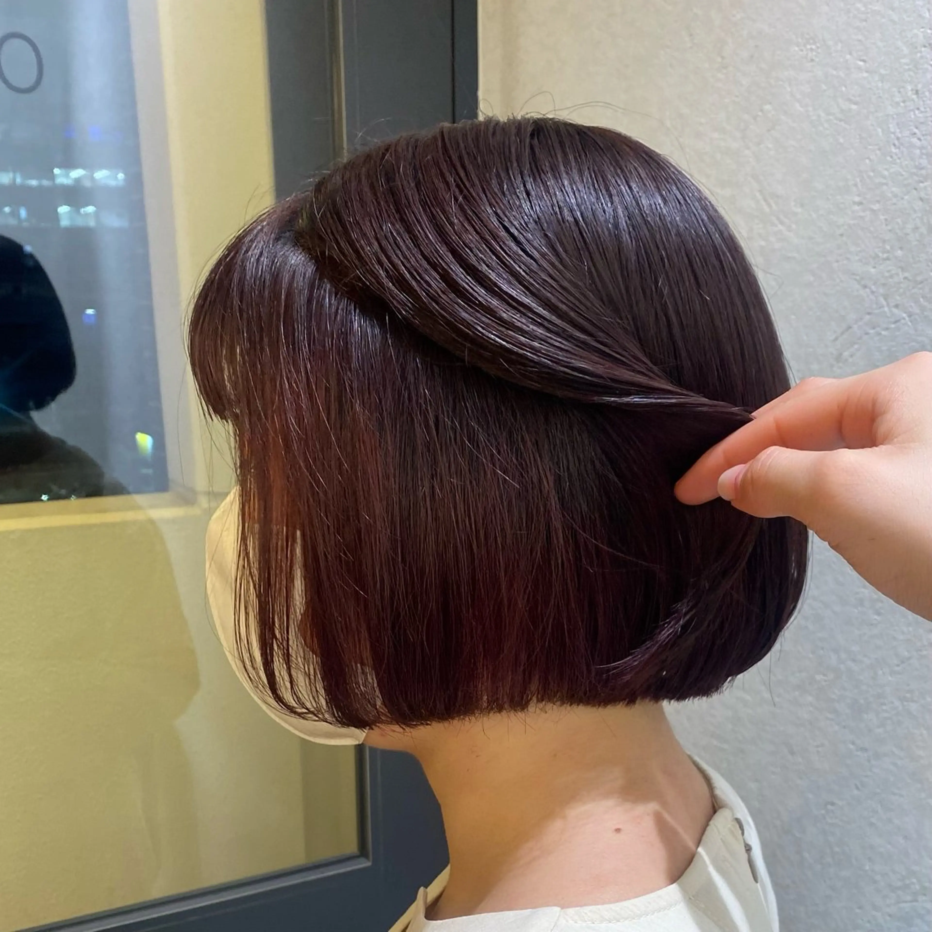 カラー ブラウンカラー ピンクカラー 艶カラー🪡髪質改善 アレンジ🎀airiのヘアスタイル
