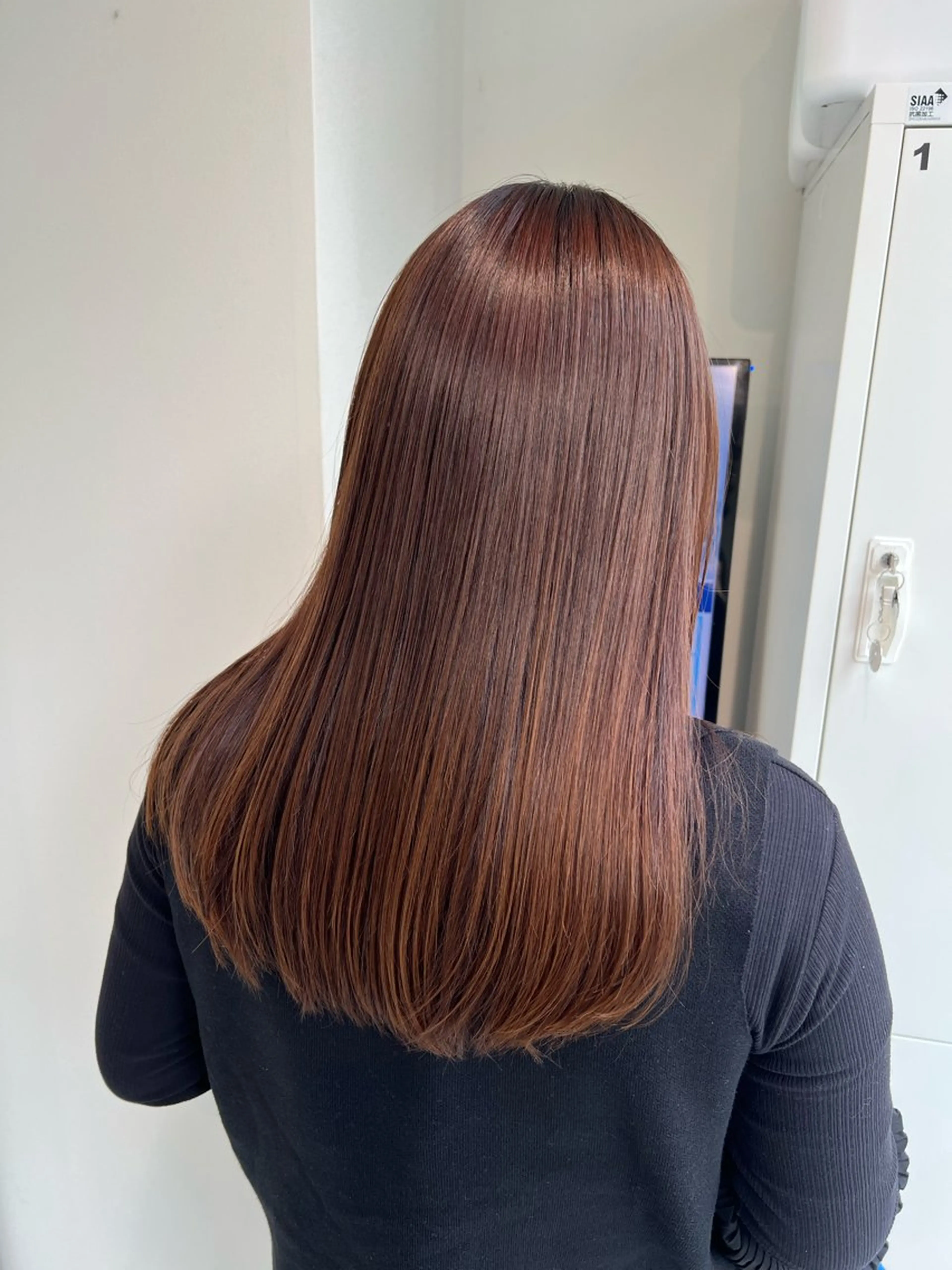 ロング パーマ kei/透明感カラー /縮毛矯正/メンズのヘアスタイル