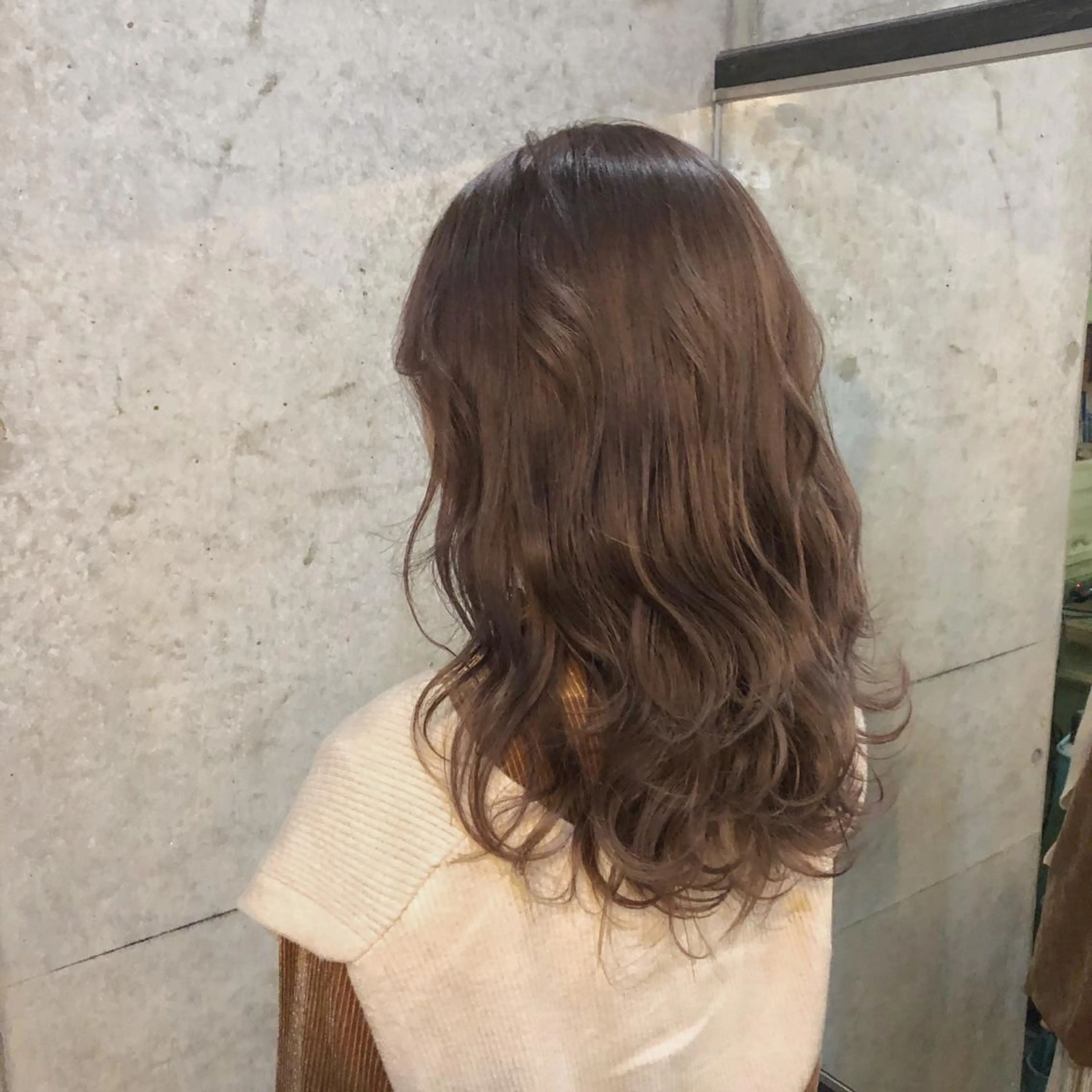 セミロング メンズ特化美容師 ハスイルイのヘアスタイル
