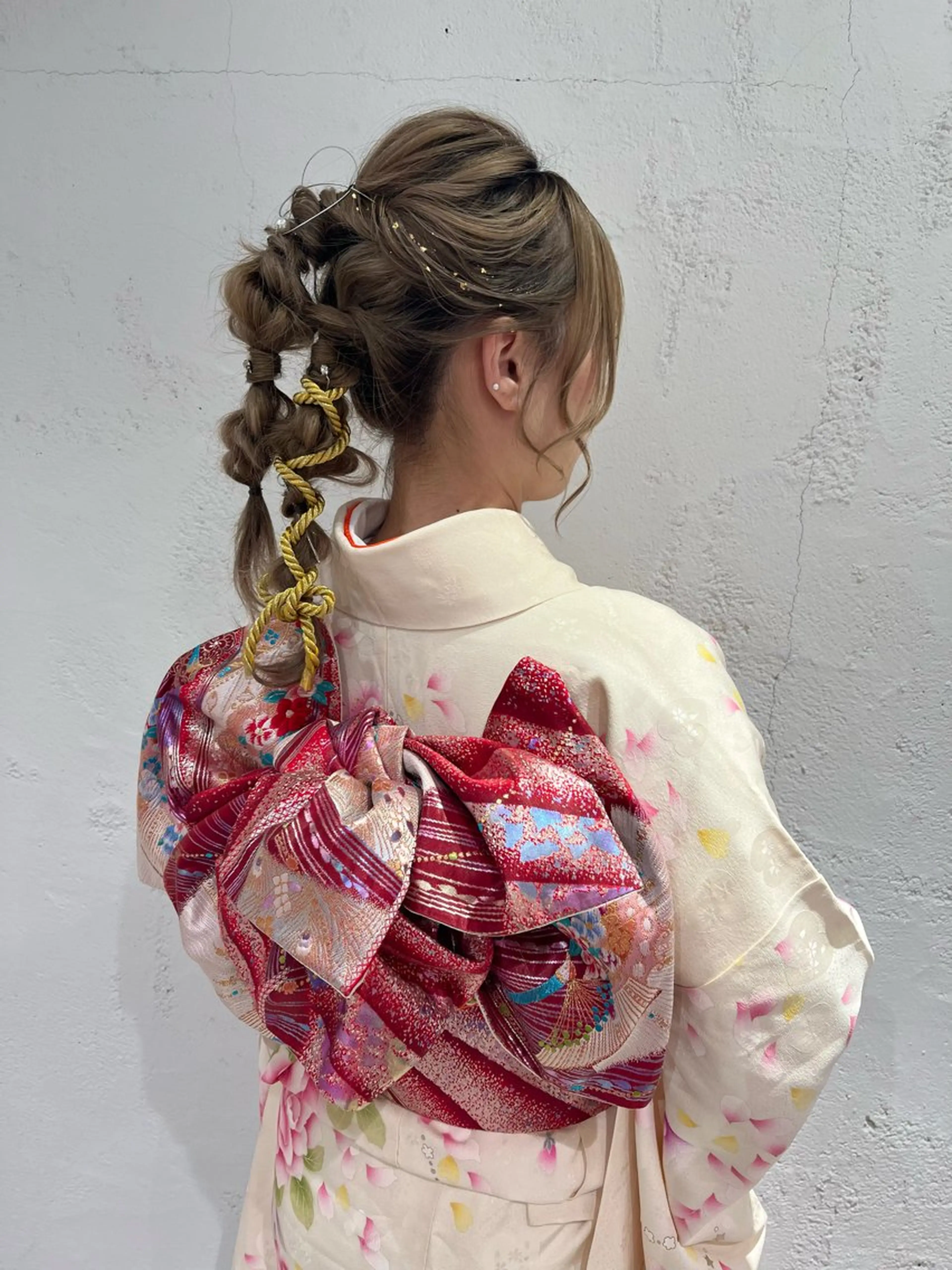 振袖着付け＆ヘアアレンジ💐の写真