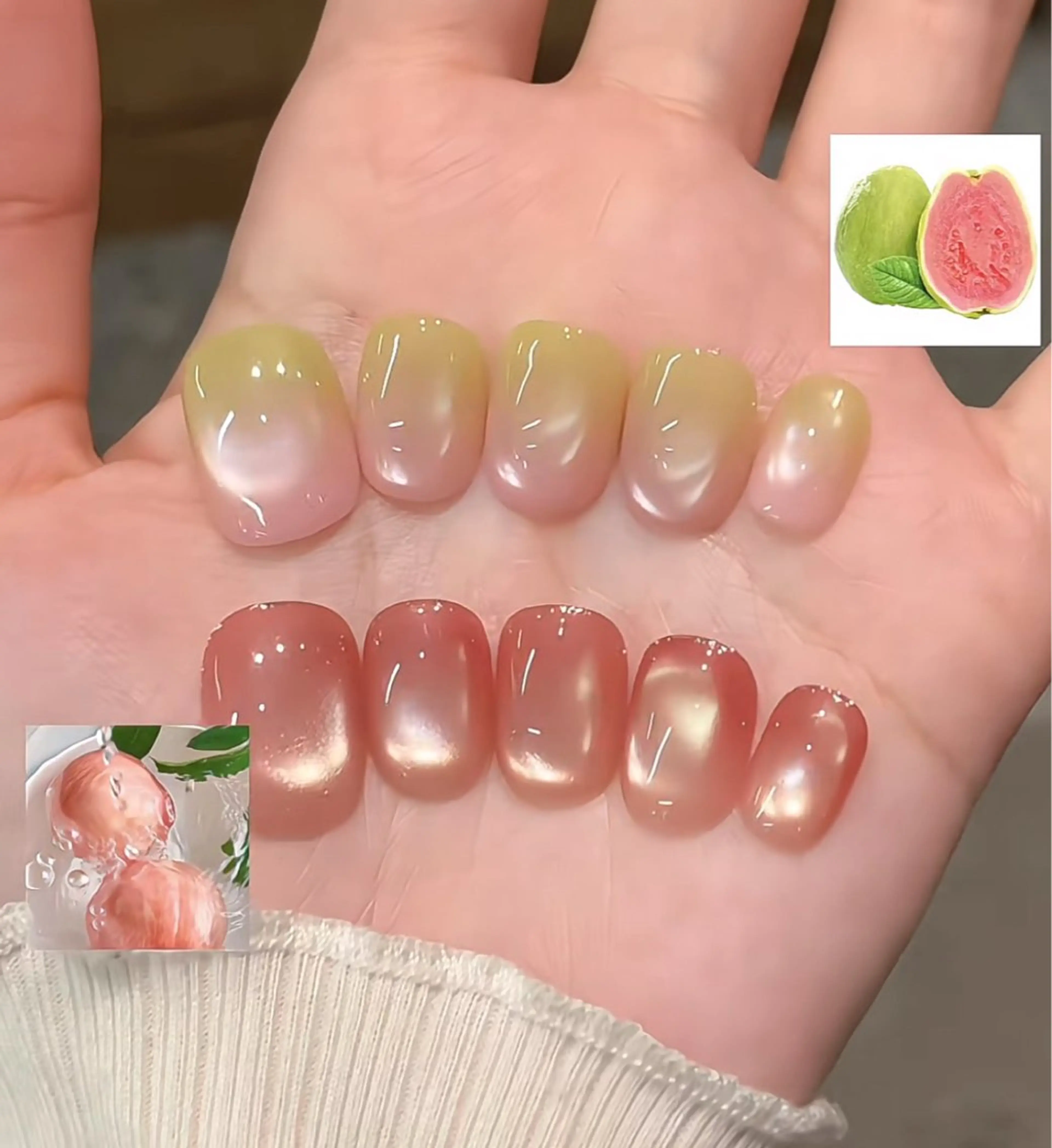 ネイル ハンドネイル 穎 アオリのネイルデザイン