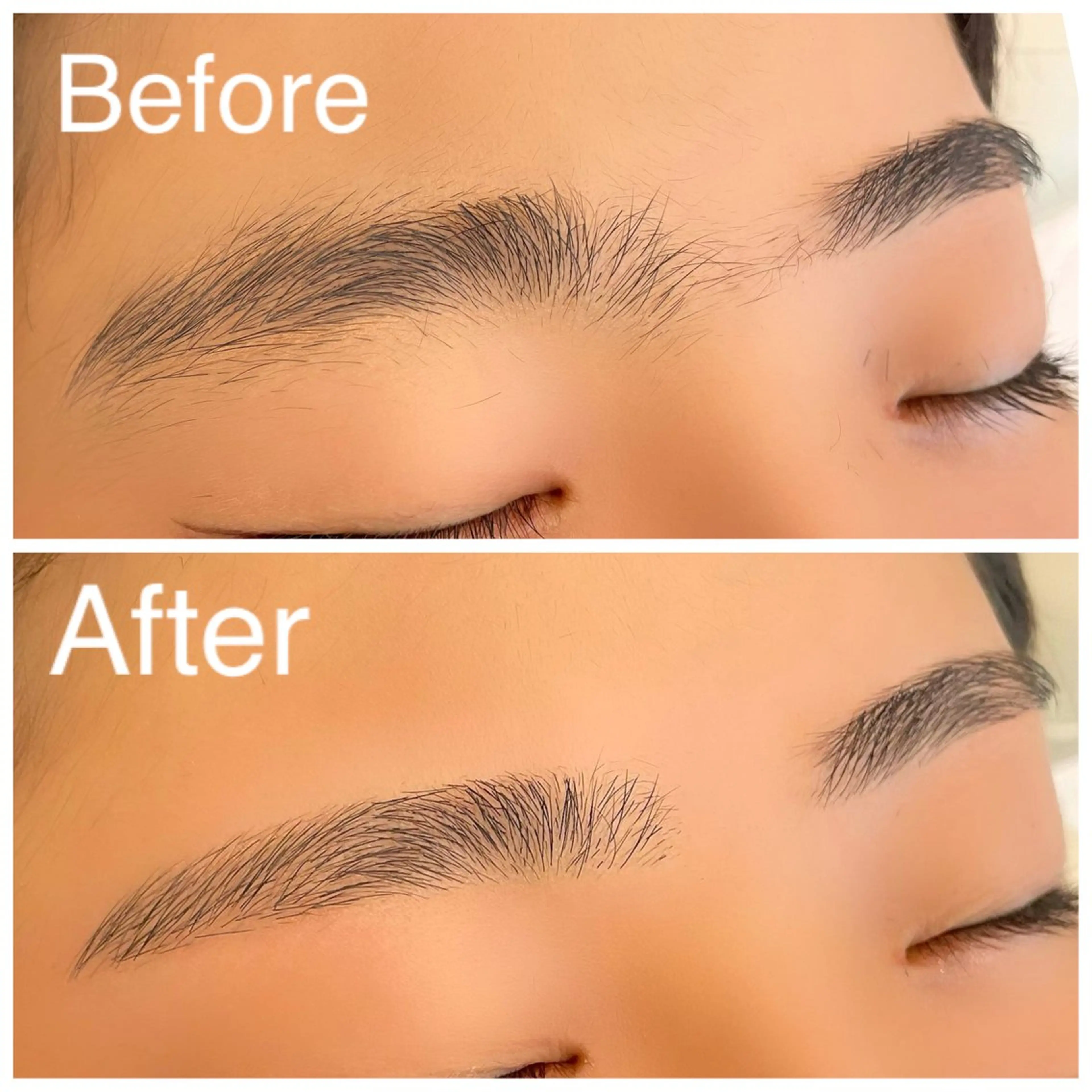 マツエク・マツパ フラットラッシュ ナチュラル パリジェンヌラッシュリフト まつげパーマ 一重×まつ毛パーマ 眉カット その他(アイブロウ) 💕丸島 夏名🐰🍀のマツエク・マツパデザイン