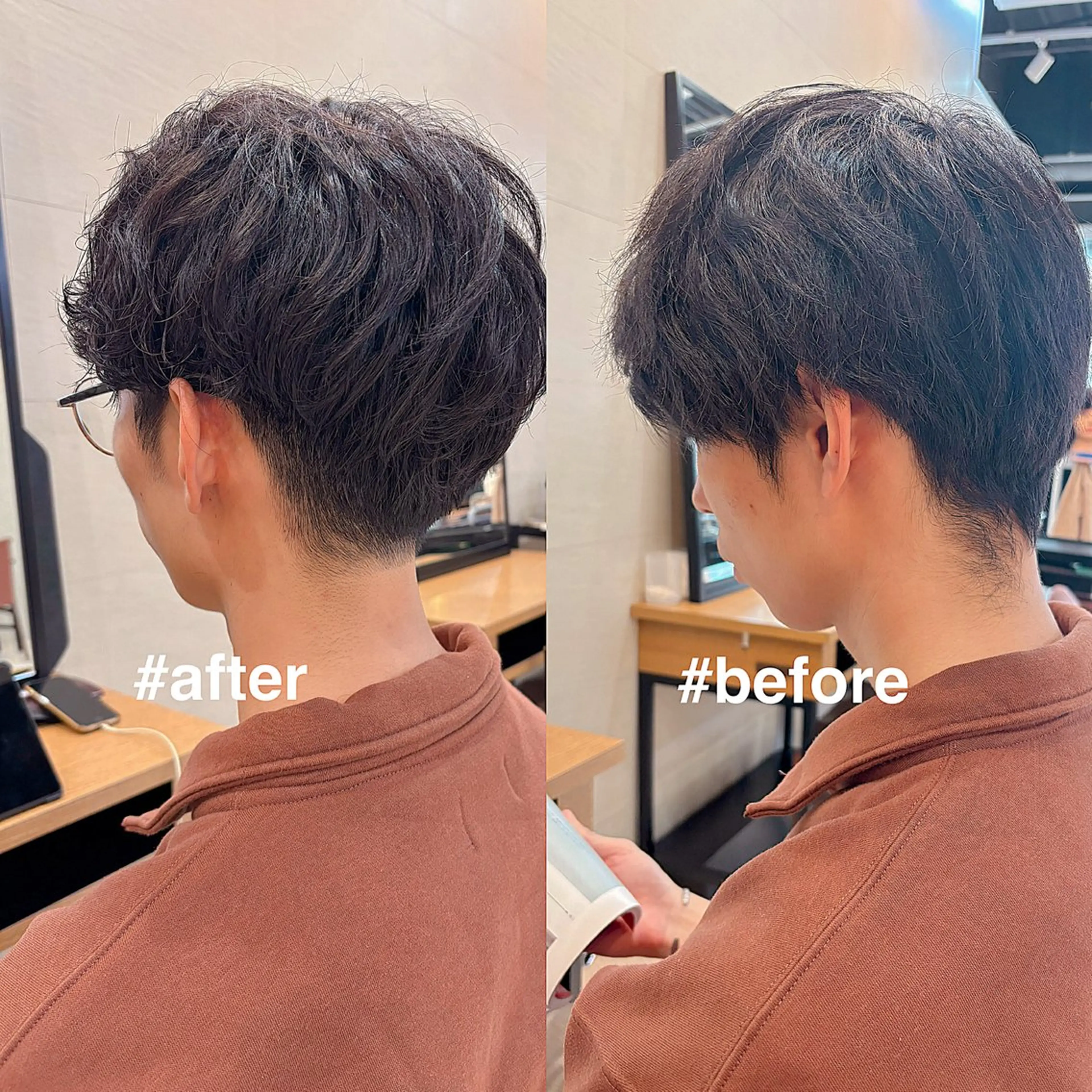 メンズ ボブ/ミディアム 親しみやすさ/さくらのヘアスタイル