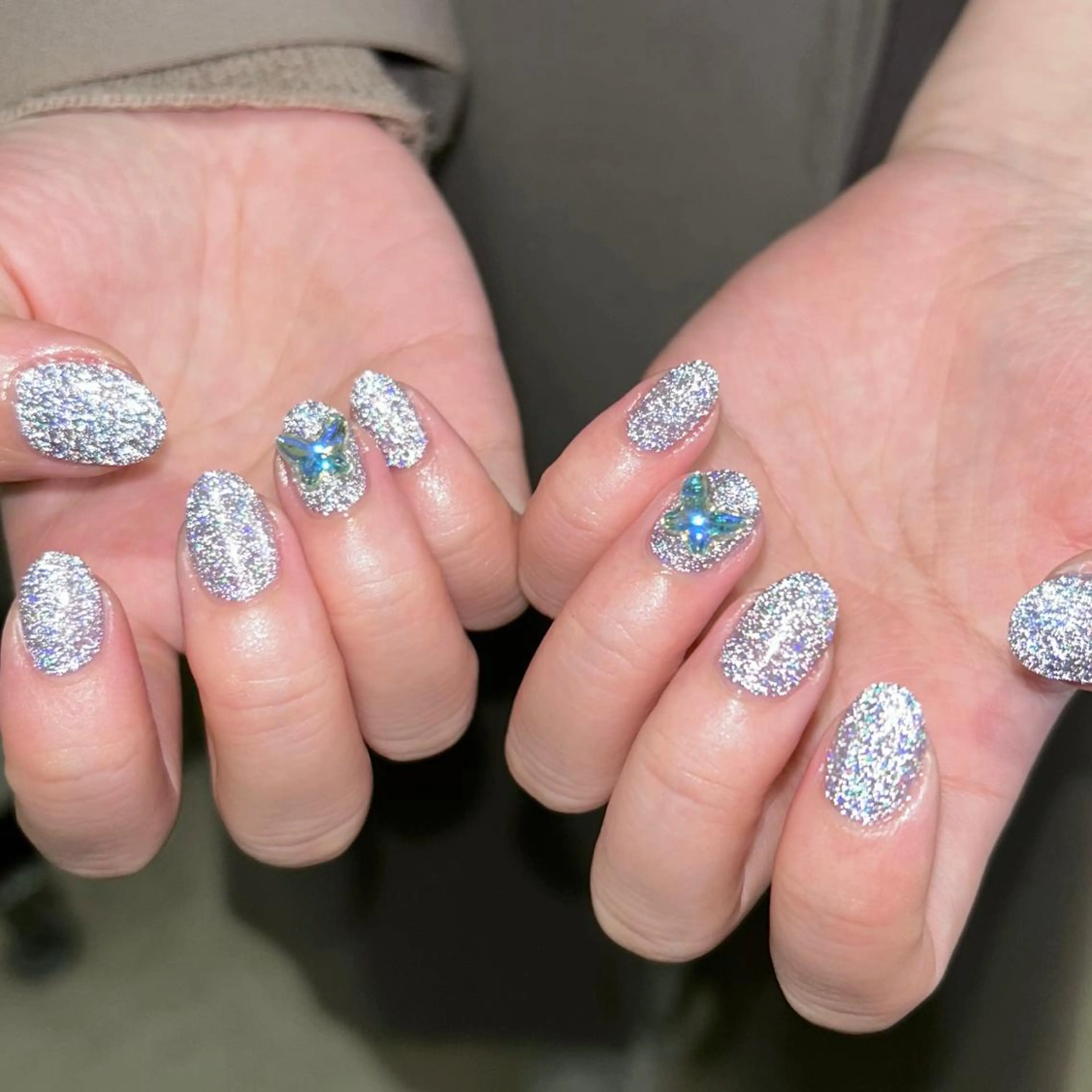 ネイル ハンドネイル パラあり！フィルイン 美フォルムのネイルデザイン