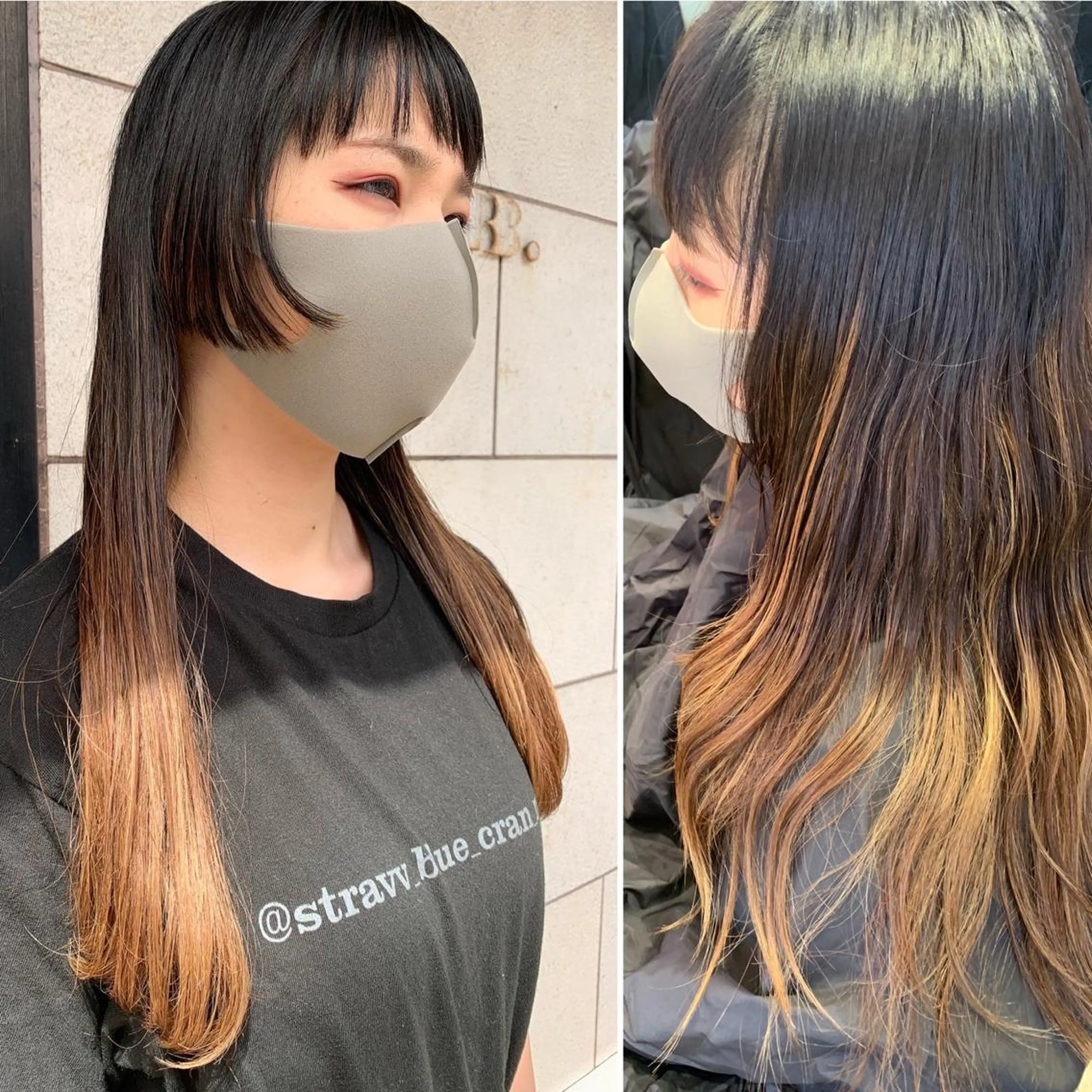 ロング カラー パーマ ヘアアレンジ メンズ キッズ ネイル 姫カット 似合わせカット ヘアカラー トリートメント hiro【沿線で叶う 似合わせhair】のヘアスタイル